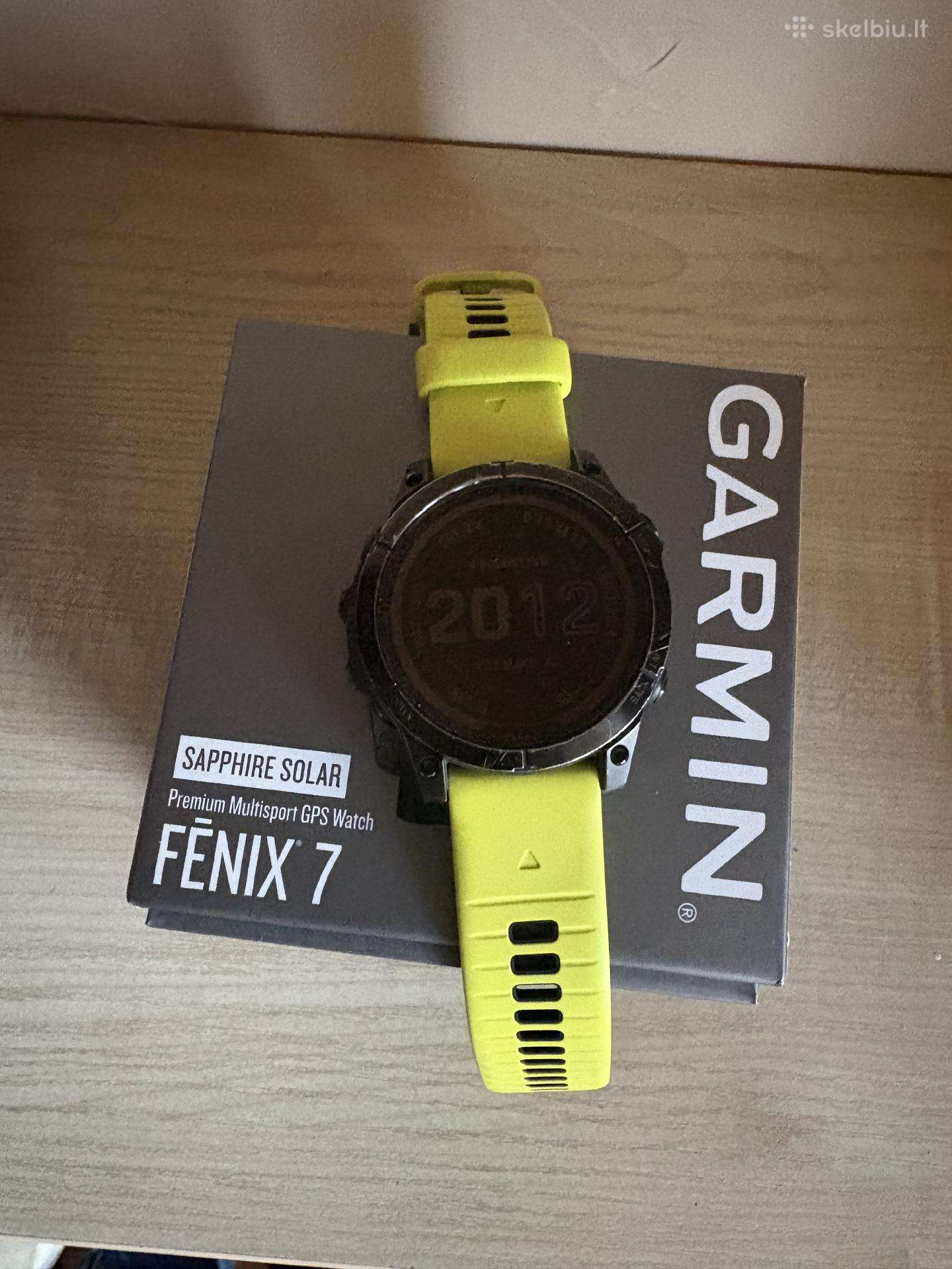 Garmin Fenix 7 saphire solar