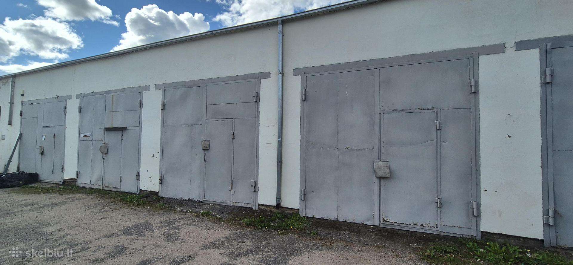 Patalpos, garažai