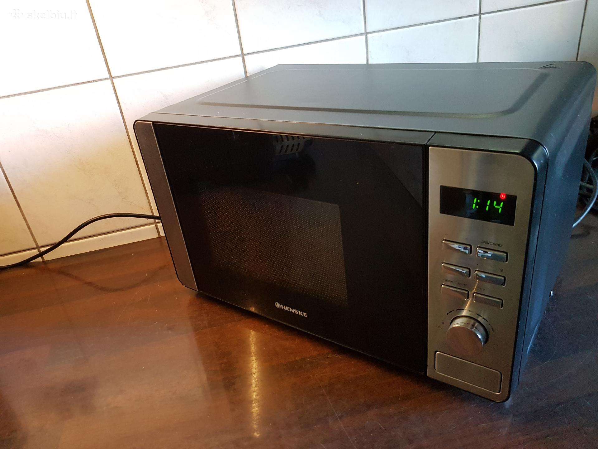 Henske mikrobangų krosnelė su griliumi