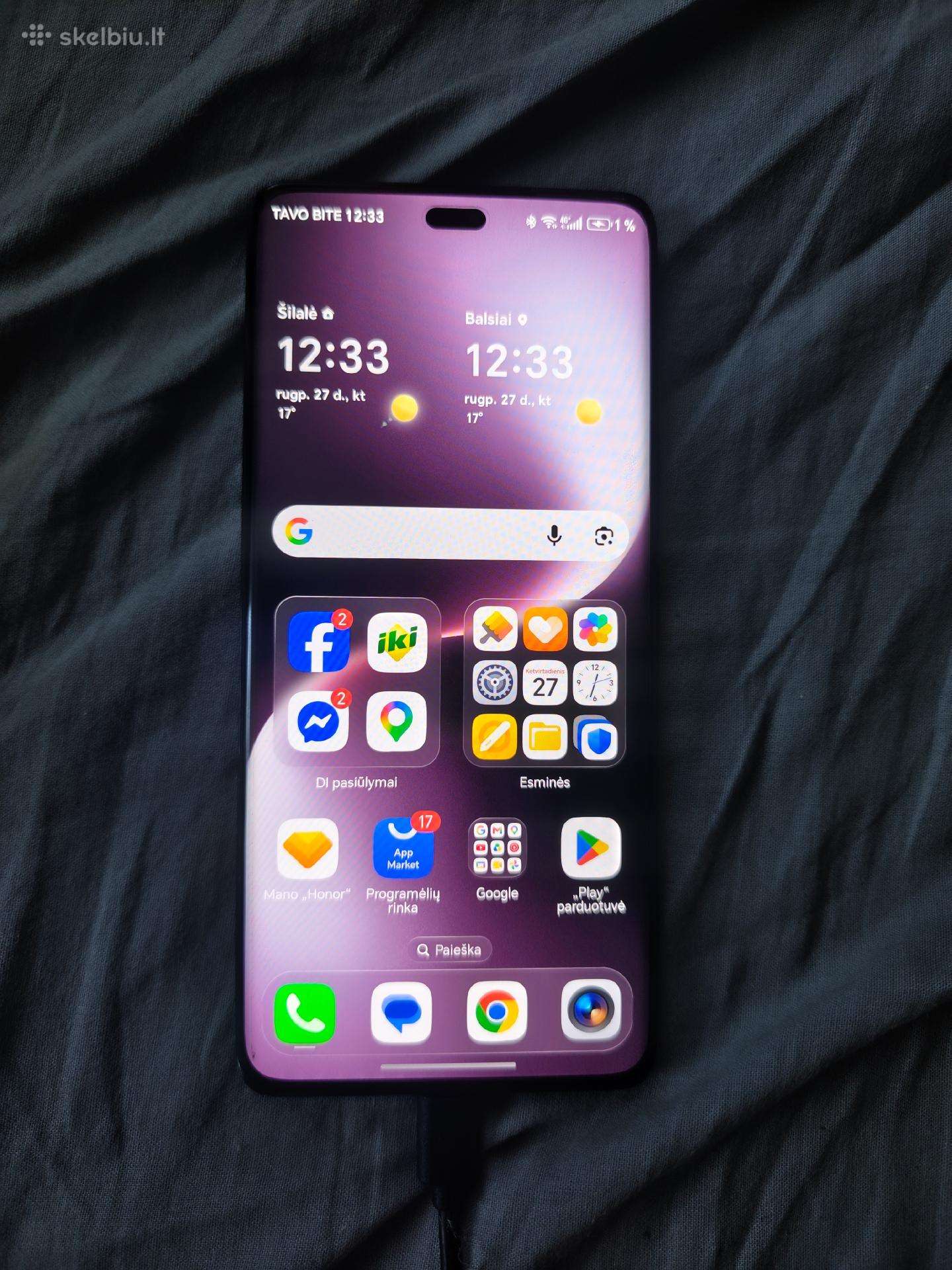 Honor magic 7 lite 5G telefonas