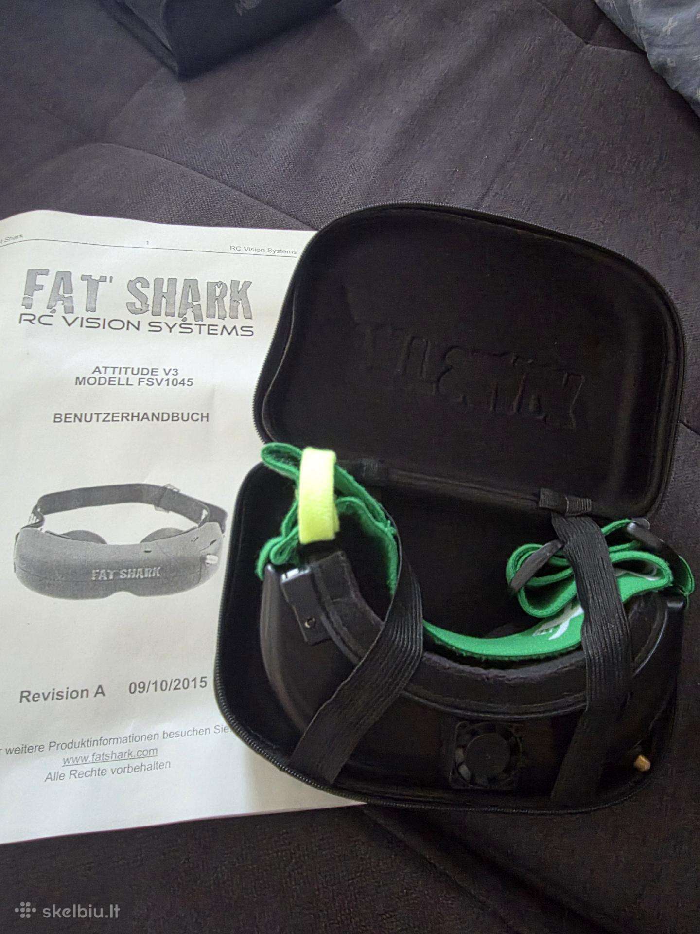 Fatshark Attitude V3 Fpv akiniai