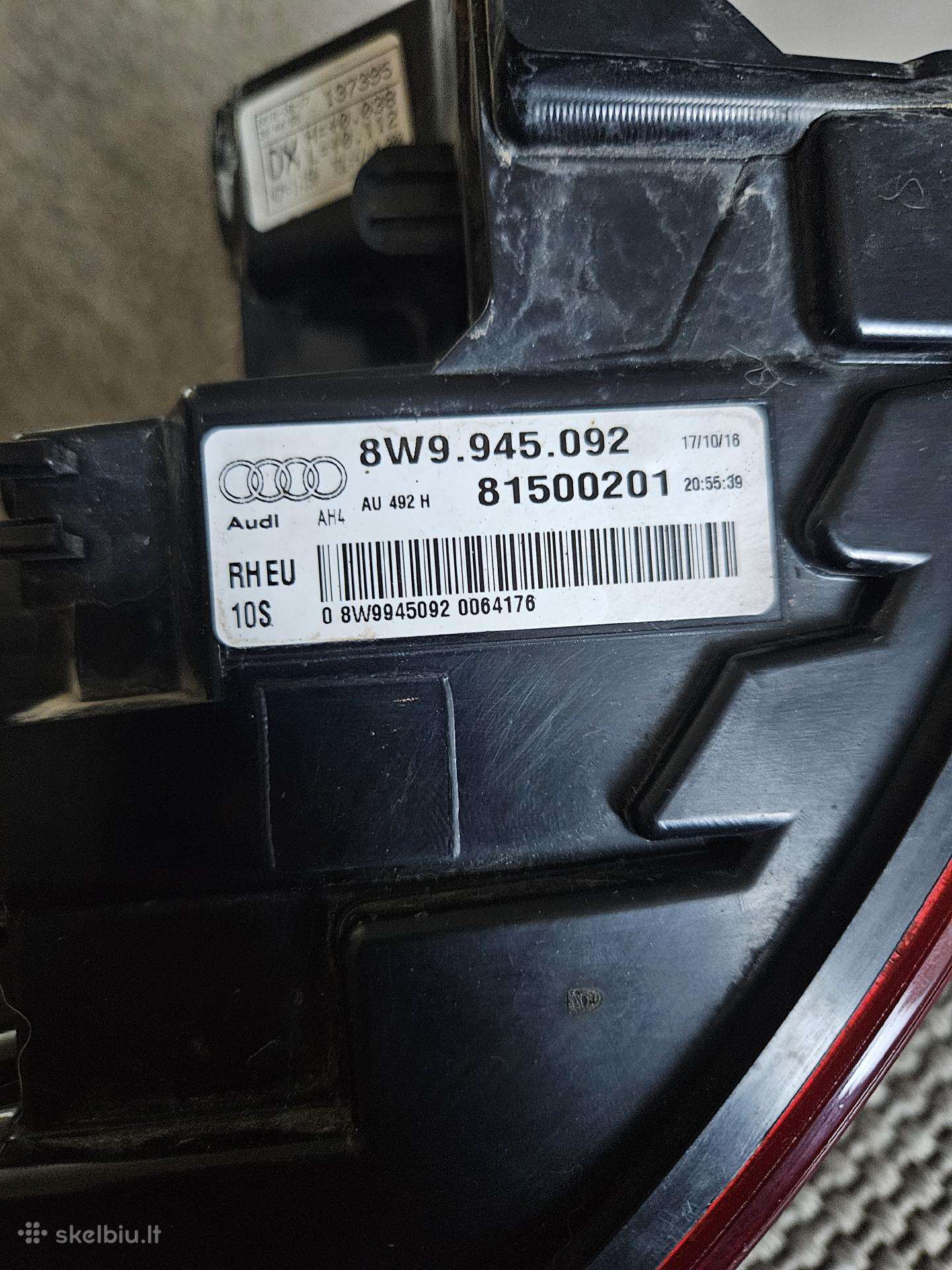 Audi A4 žibintai