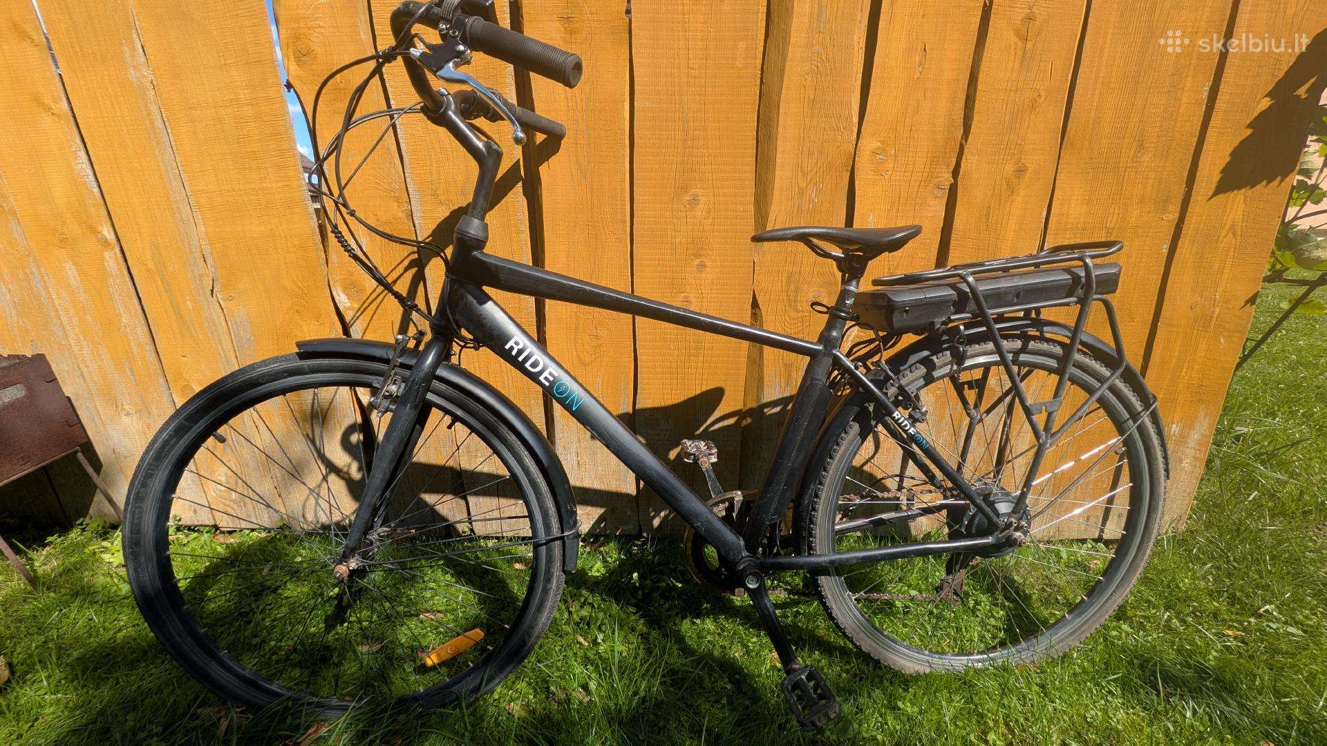 Elektrinis vyriškas dviratis Rideon