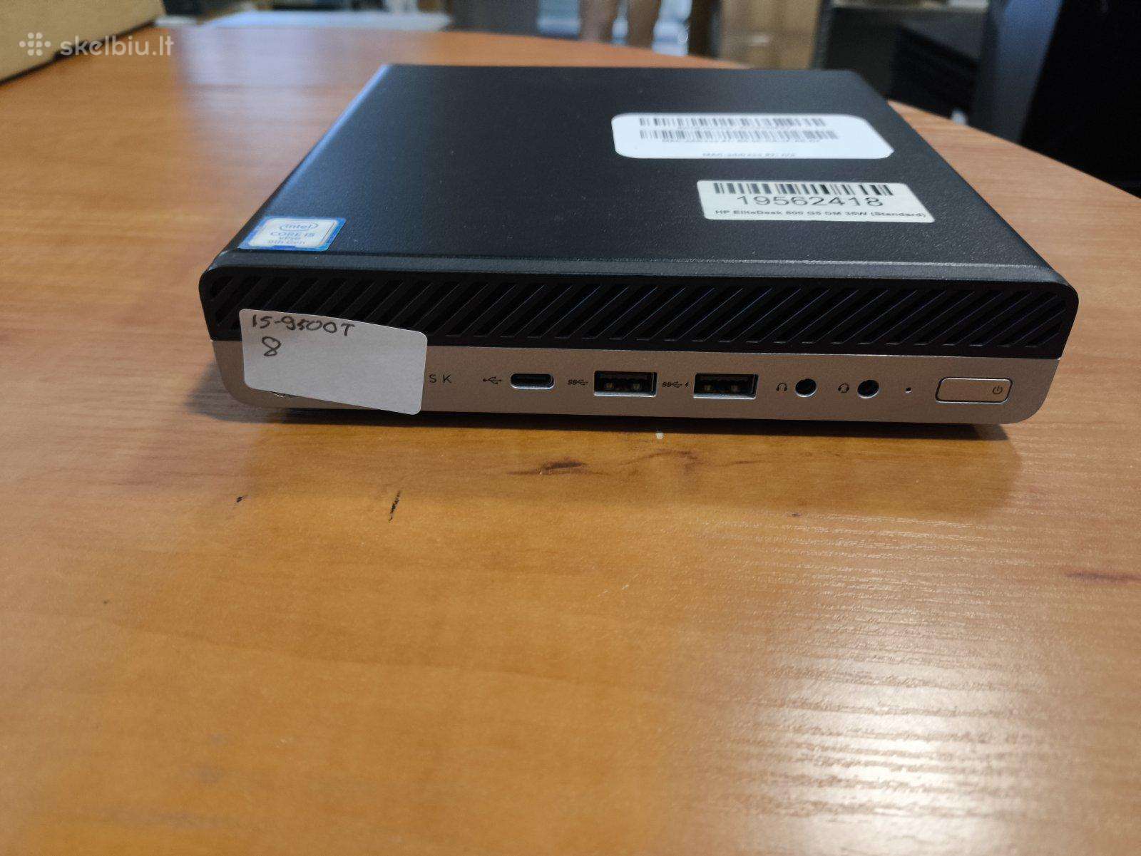 Elitedesk 800 G5 Mini Pc i5-9500t 8gb Be SSD Disko