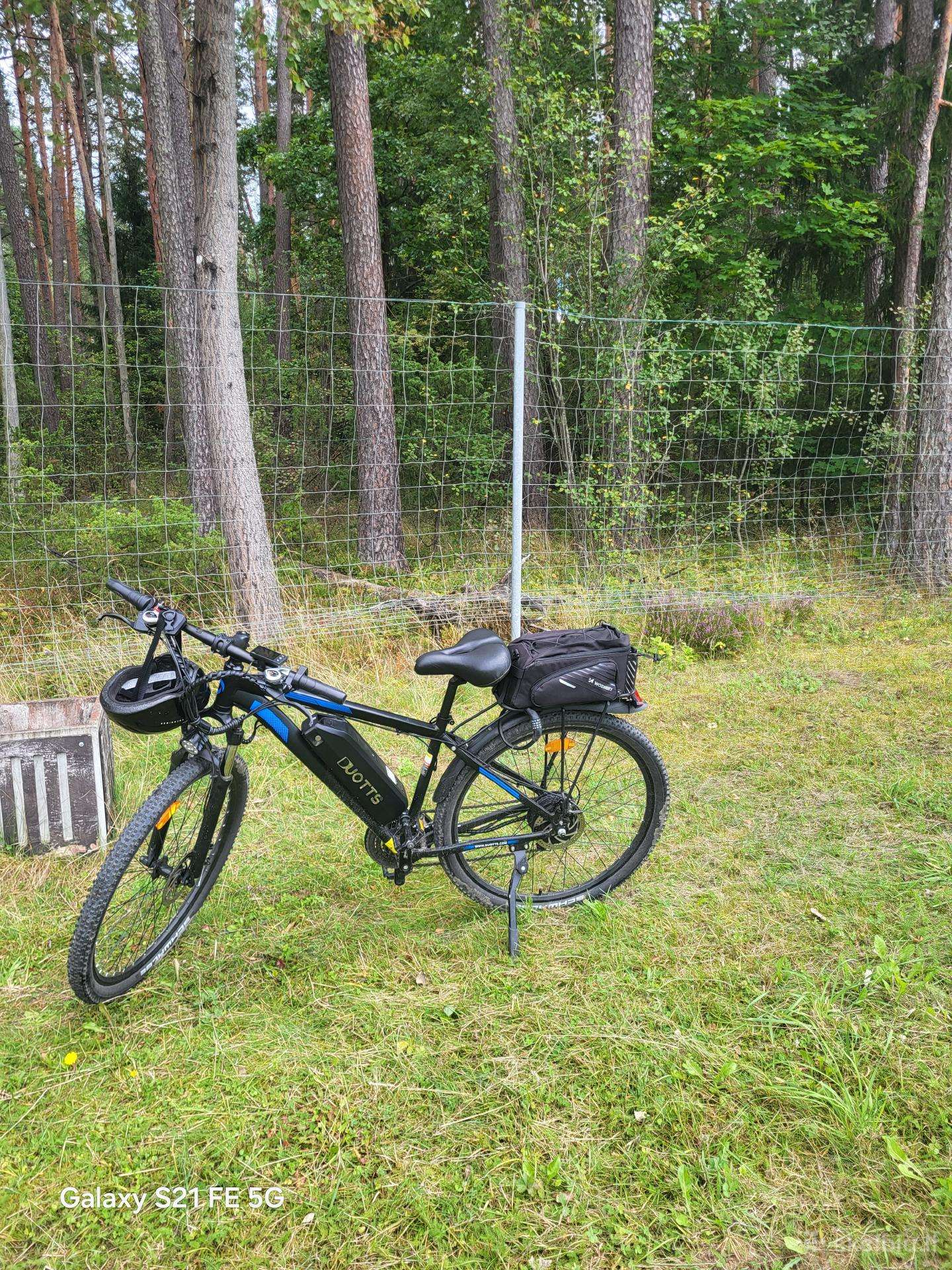 Geras naudotas elektrinis dviratis sų nuimama bate