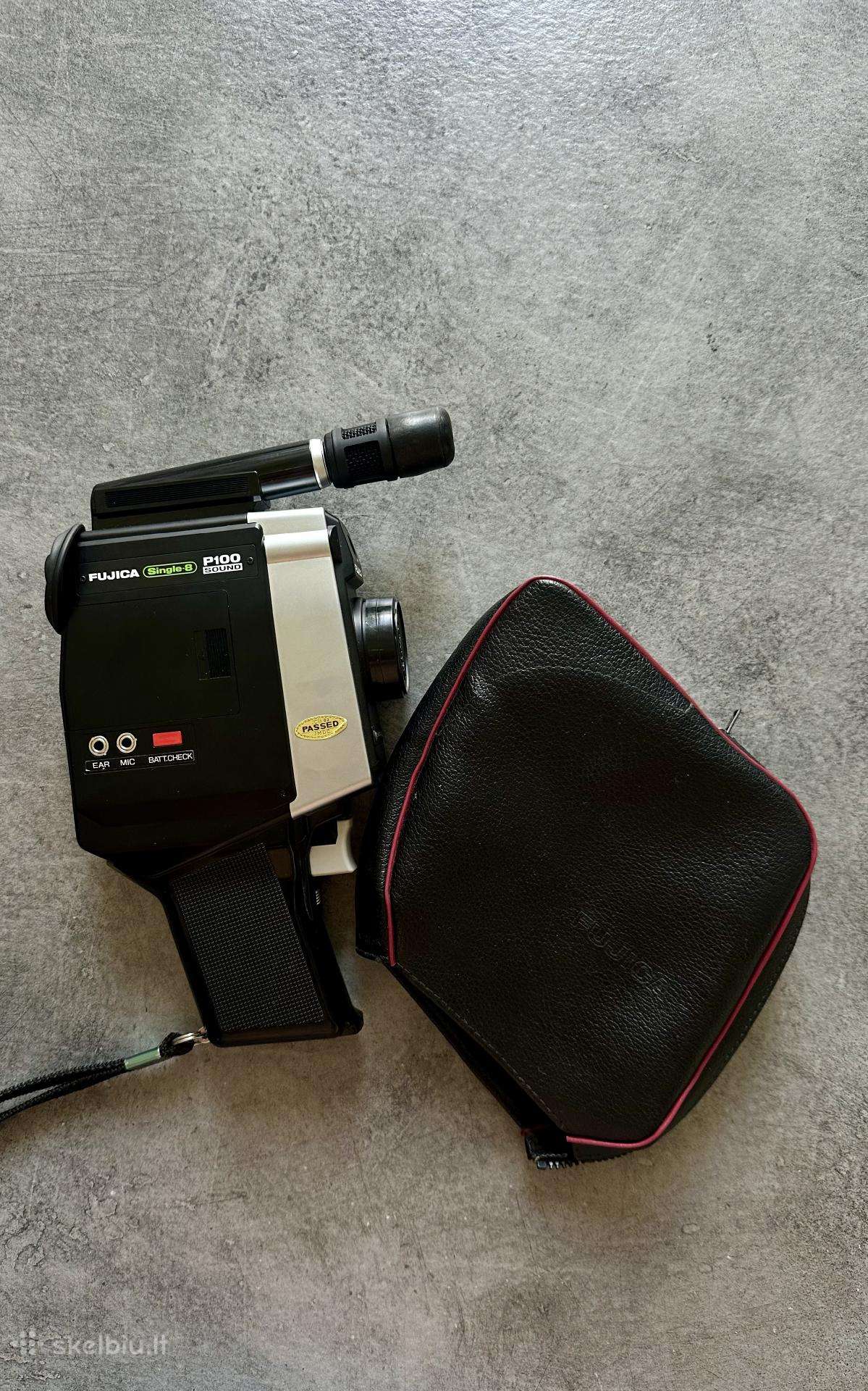 Fujica 8mm filmavimo kamera Single-8 Sound P100