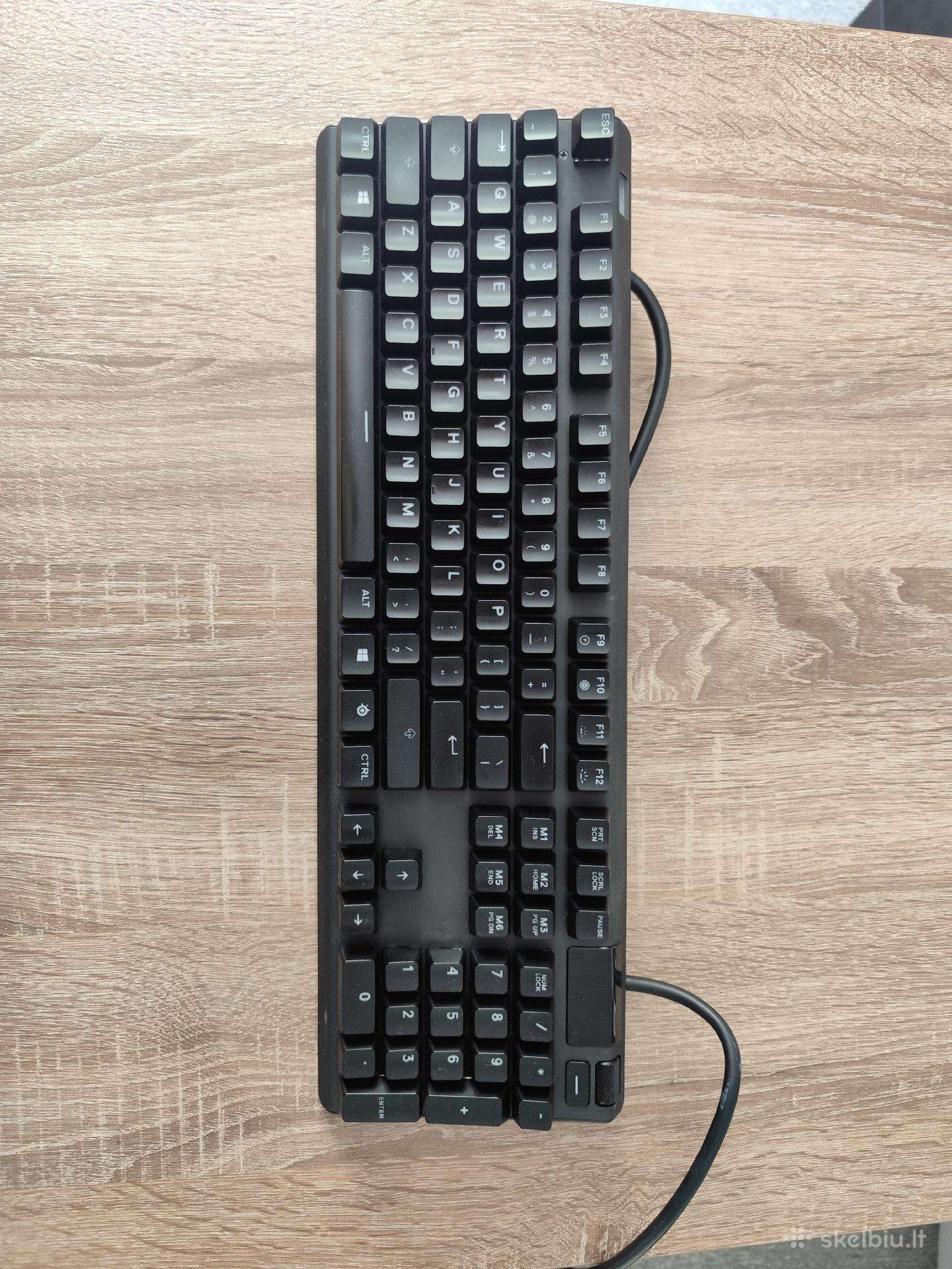 Mechaninė klaviatūra steelseries apex 7