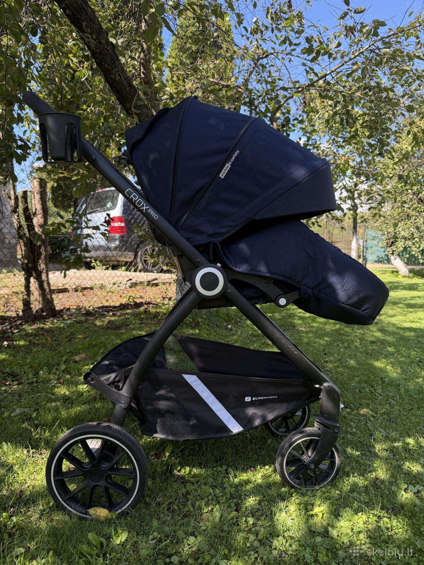 Eurocart crox pro vežimėlis