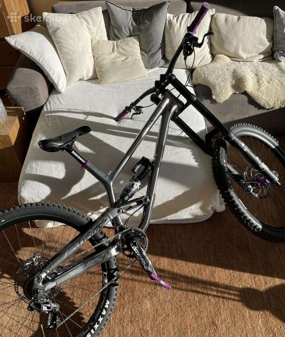 Costum commencal furious downhill-MTB dviratis