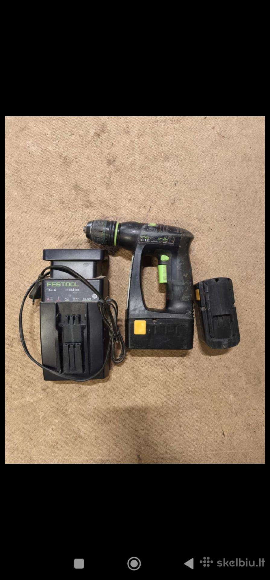 C12 suktukas festool
