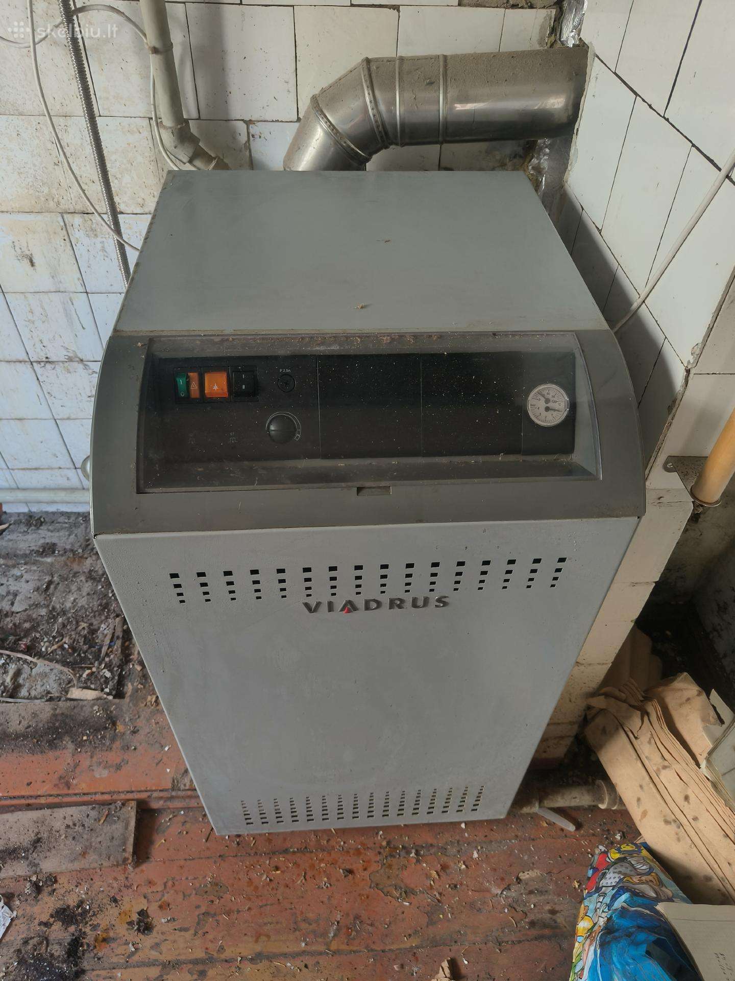Dujinis pečius 17 kw