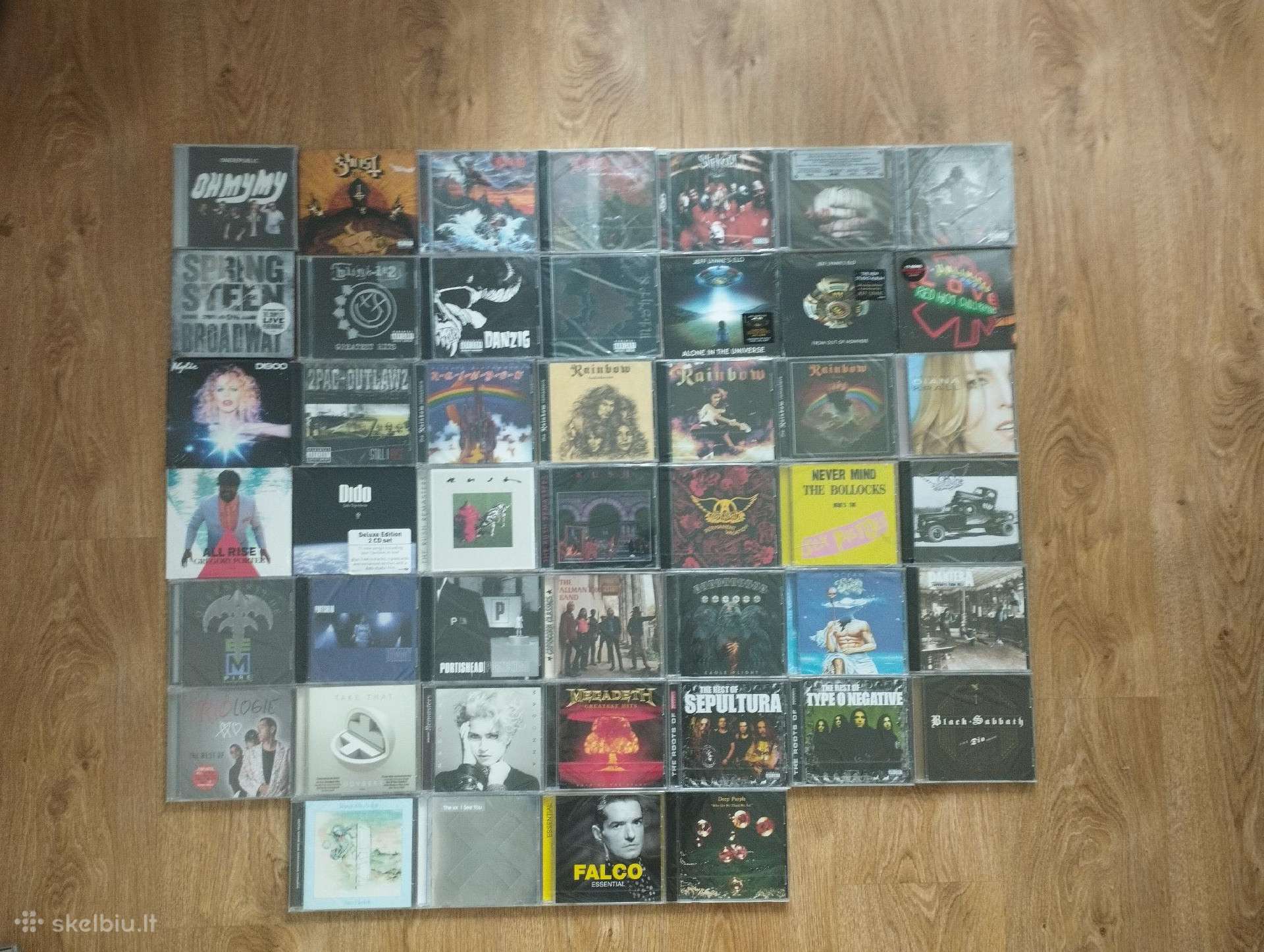 Nauji Supakuoti Ivairūs CD