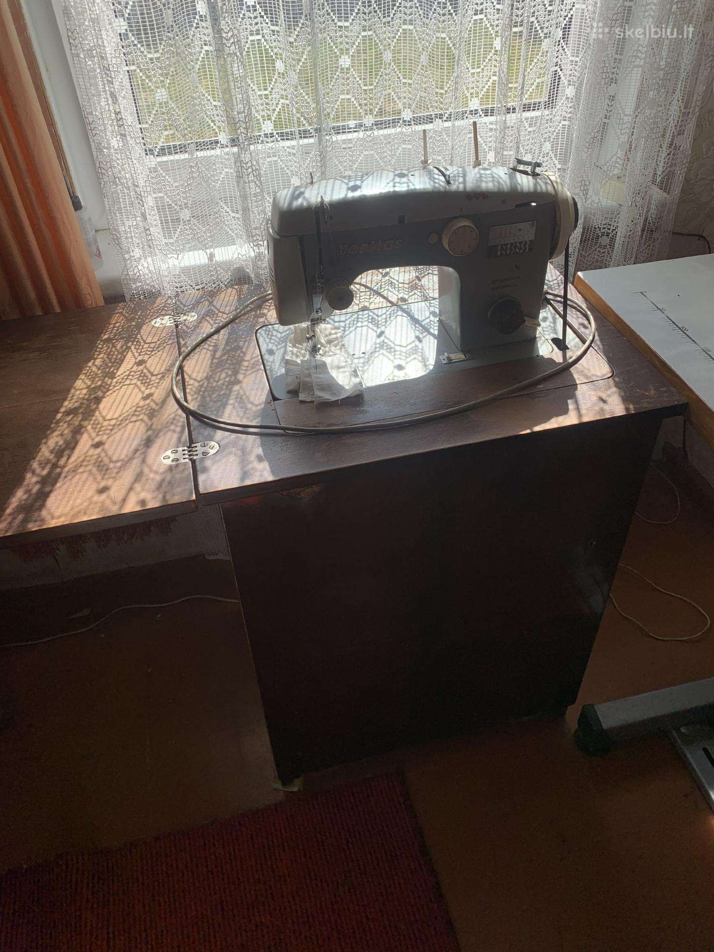 Siuvimo masina veritas ir overlokas