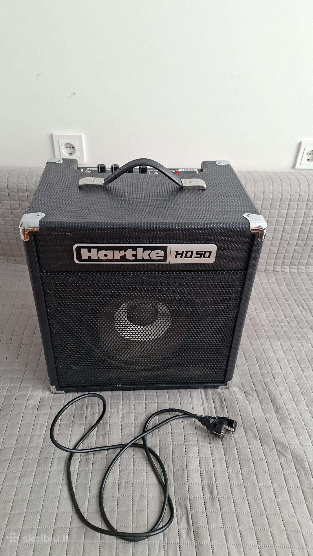 Bosinės gitaros stiprintuvo kolonėlė Hartke