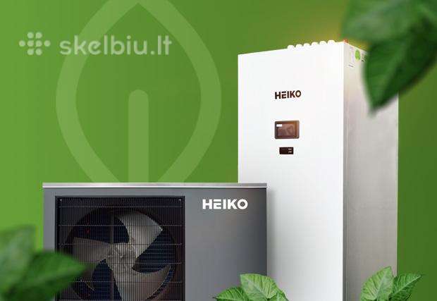 Šilumos siurbliai oras vanduo Heiko su boileriu
