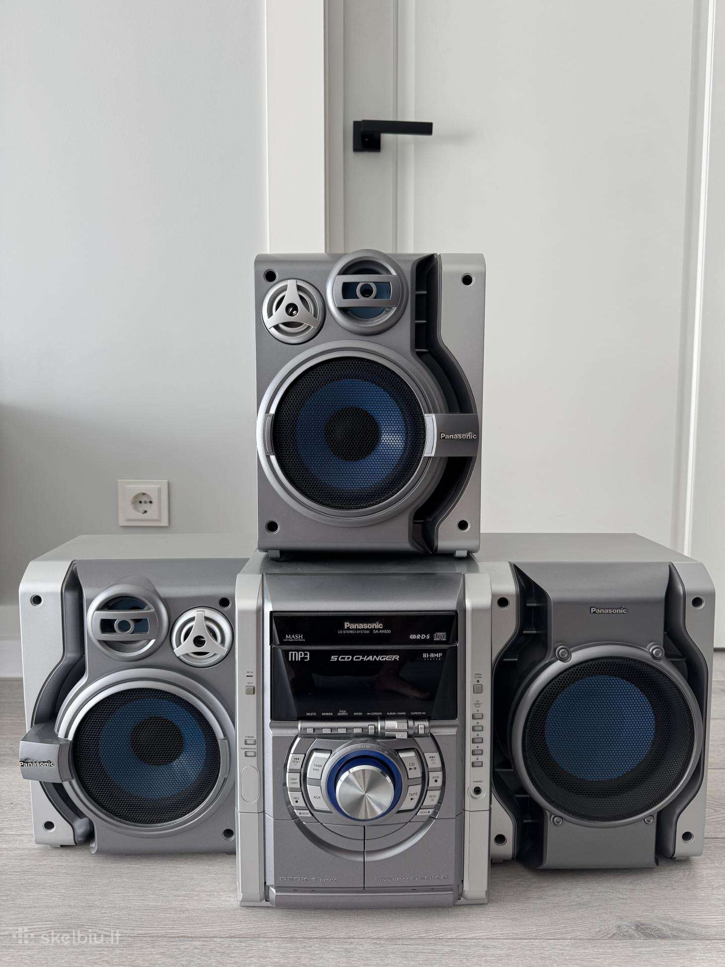 Panasonic Sa-ak330 muzikinis centras