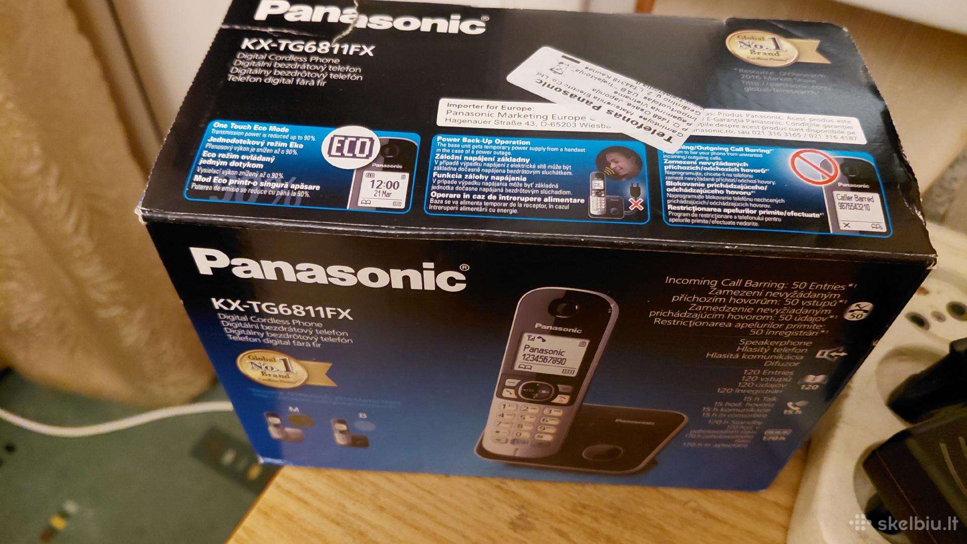 Telefonas Panansonic Kx-tg6811fx