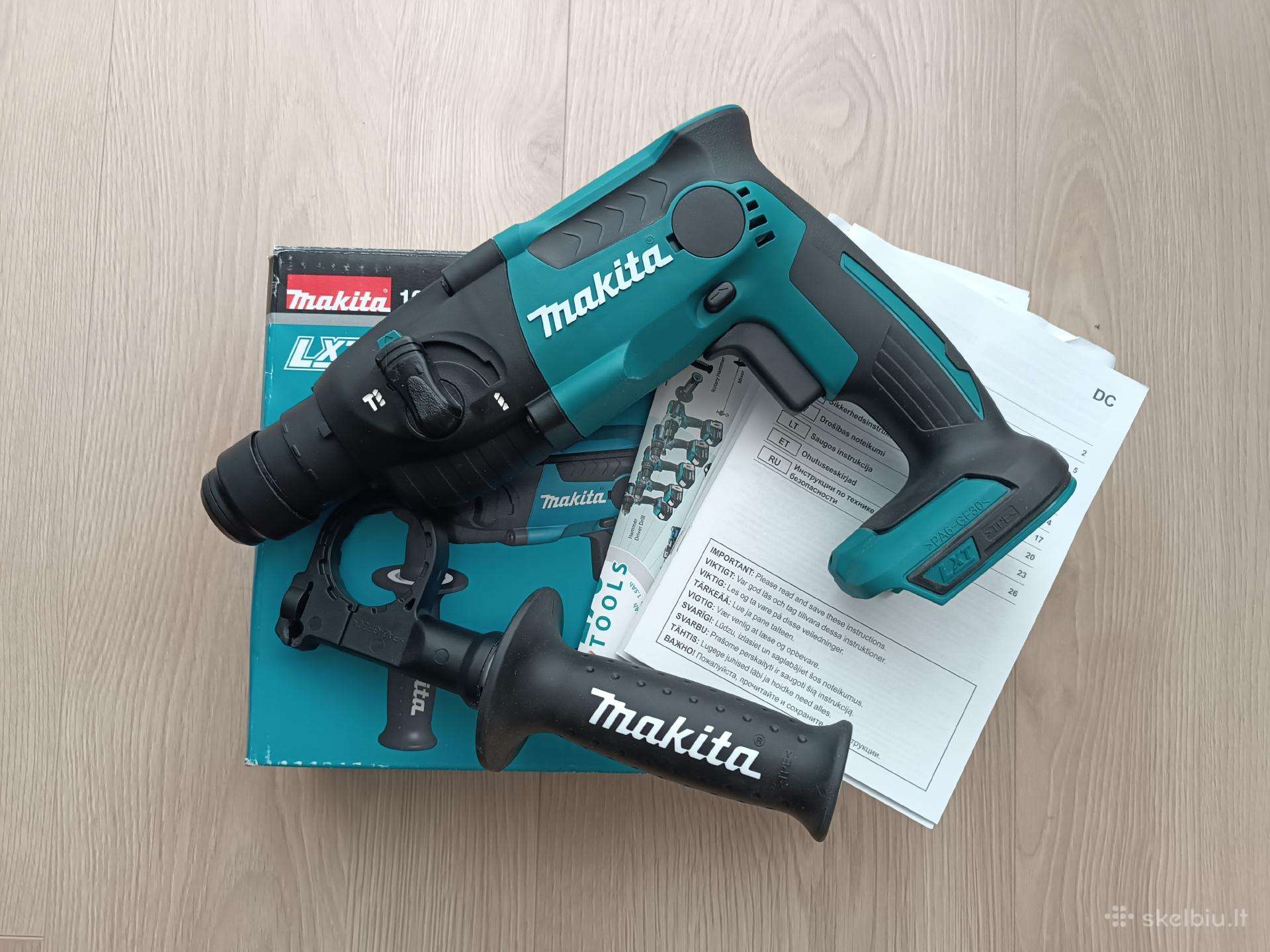 Naujas akumuliatorinis perforatorius Makita