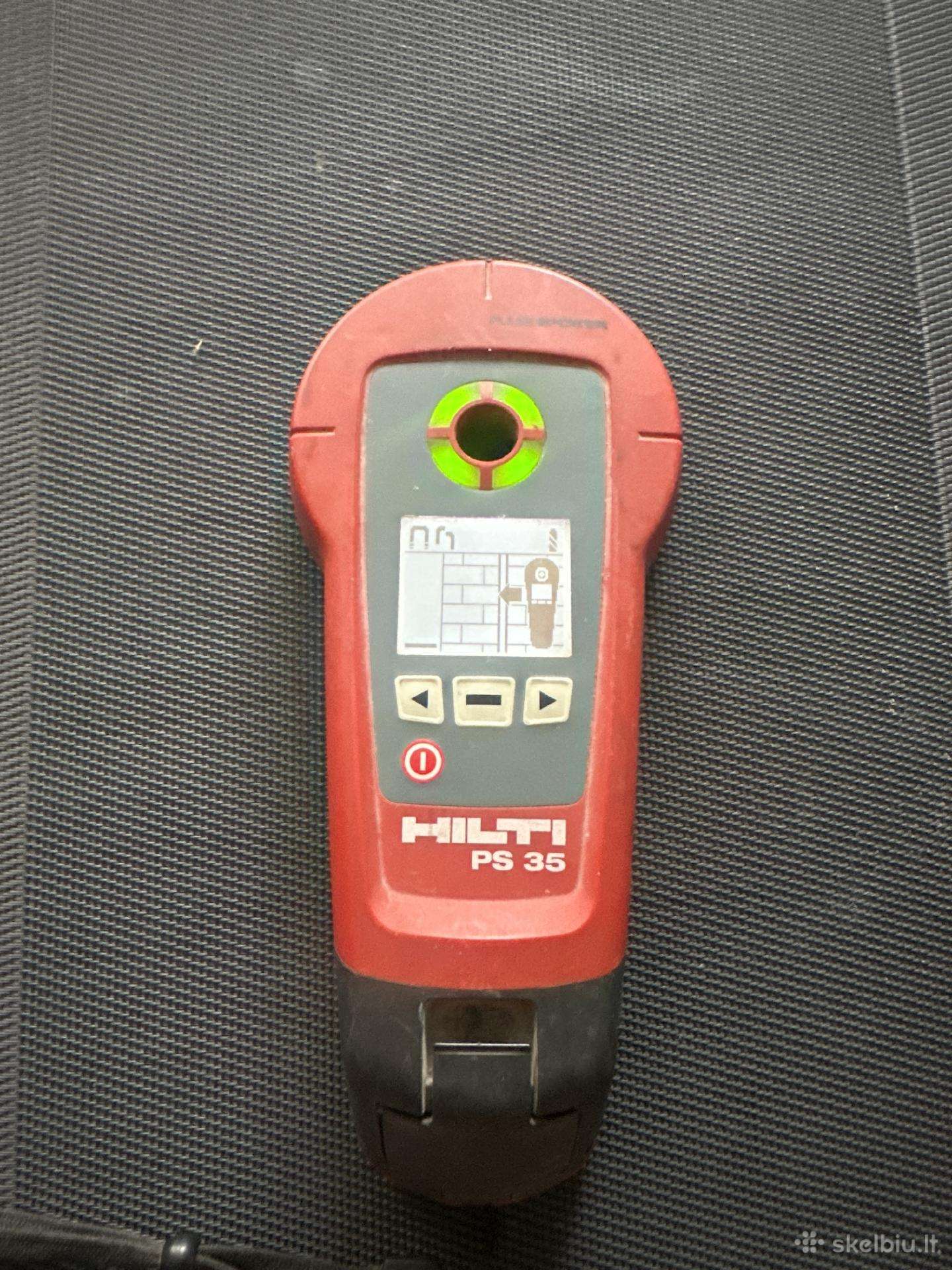 Nešiojamas metalo ieškiklis „Hilti Ps35“
