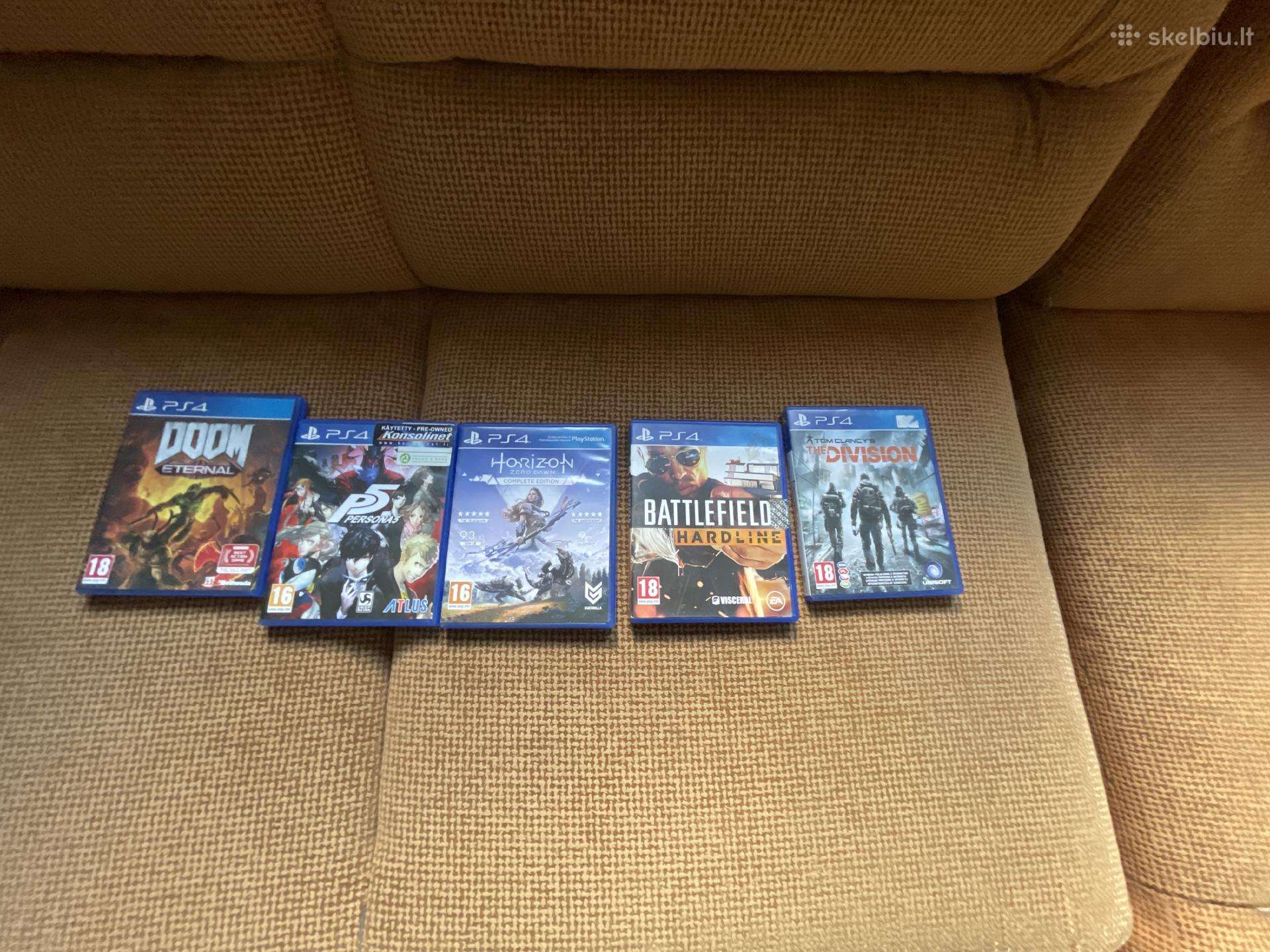 Parduodu originalius Ps4 žaidimus