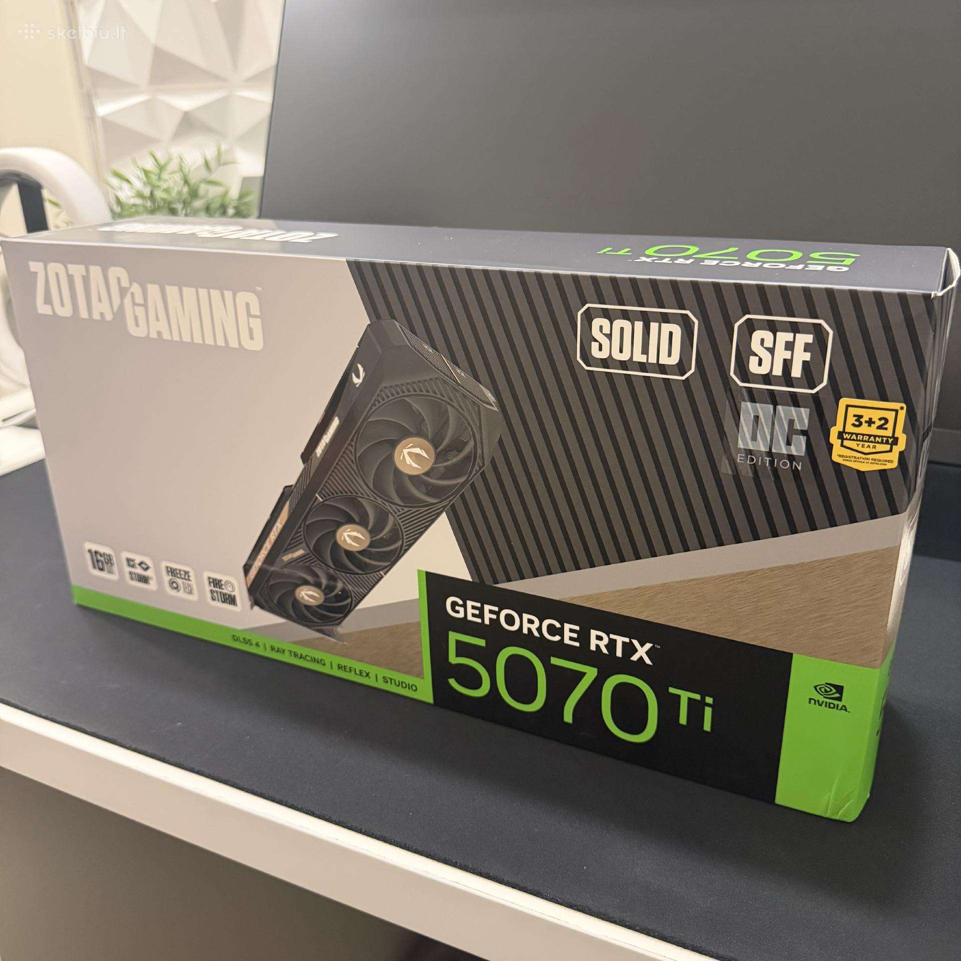 Zotac Gaming Geforce Rtx 5070 Ti Solid Sff Oc 16gb