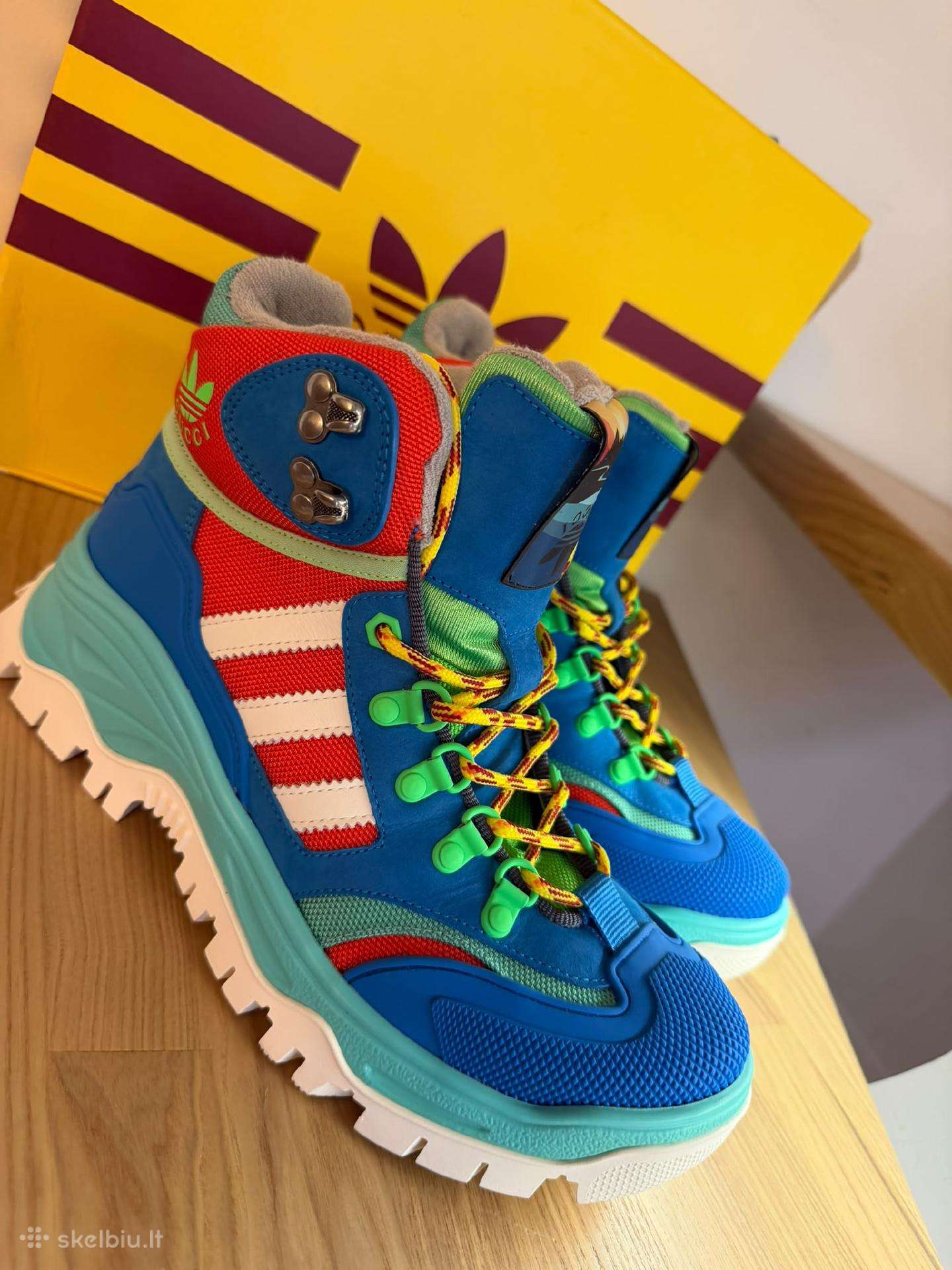 Gucci x Adidas“ šilti batai, Unisex, 39,5 size