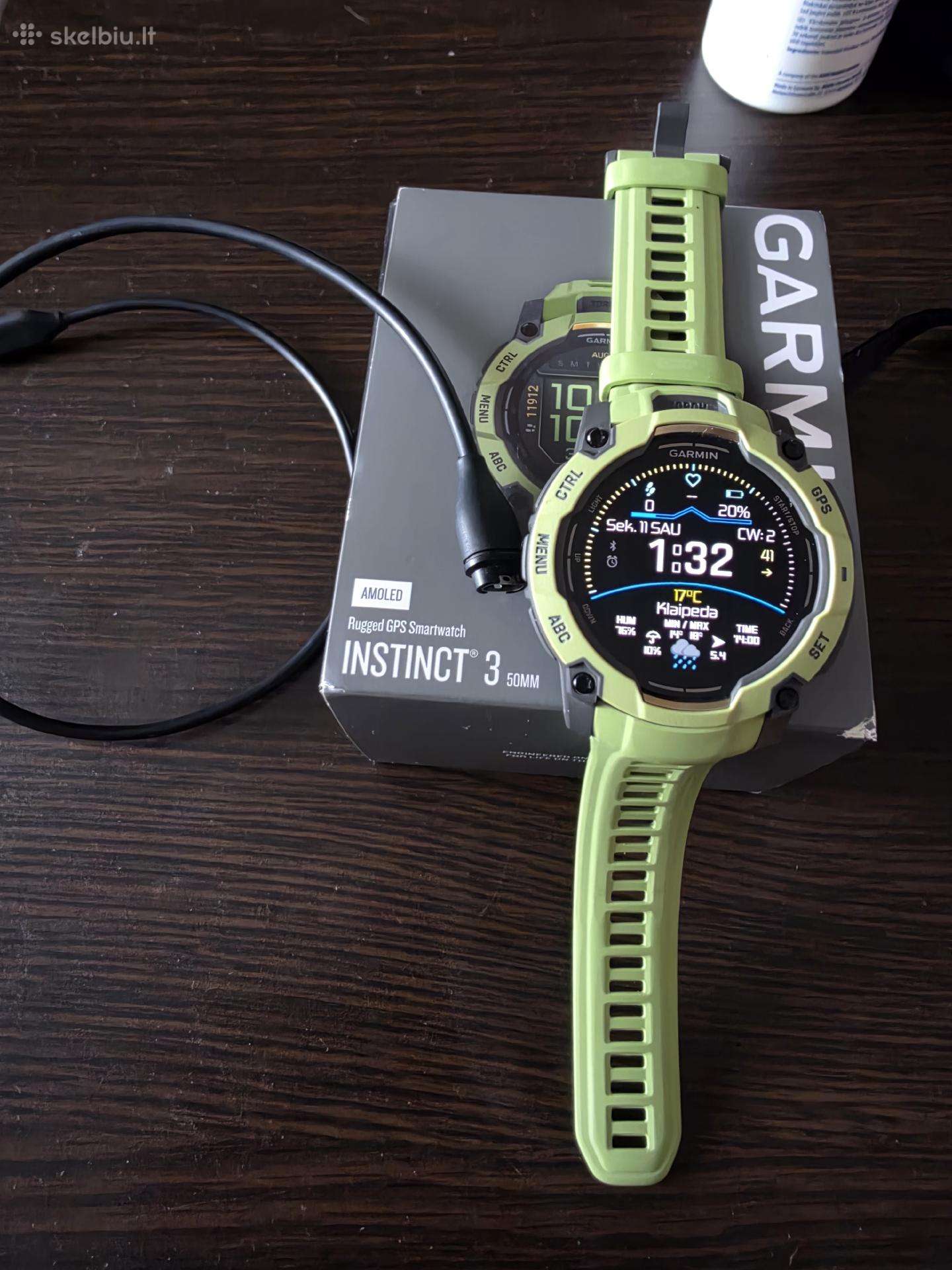 Garmin Instict 3 50mm, Amoled
