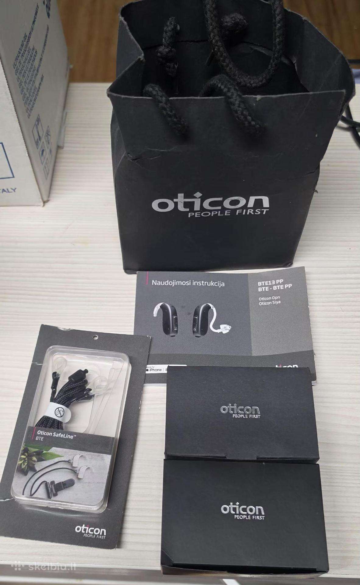 Nauji klausos aparatai Oticon Opn 3 Bte 13 Pp