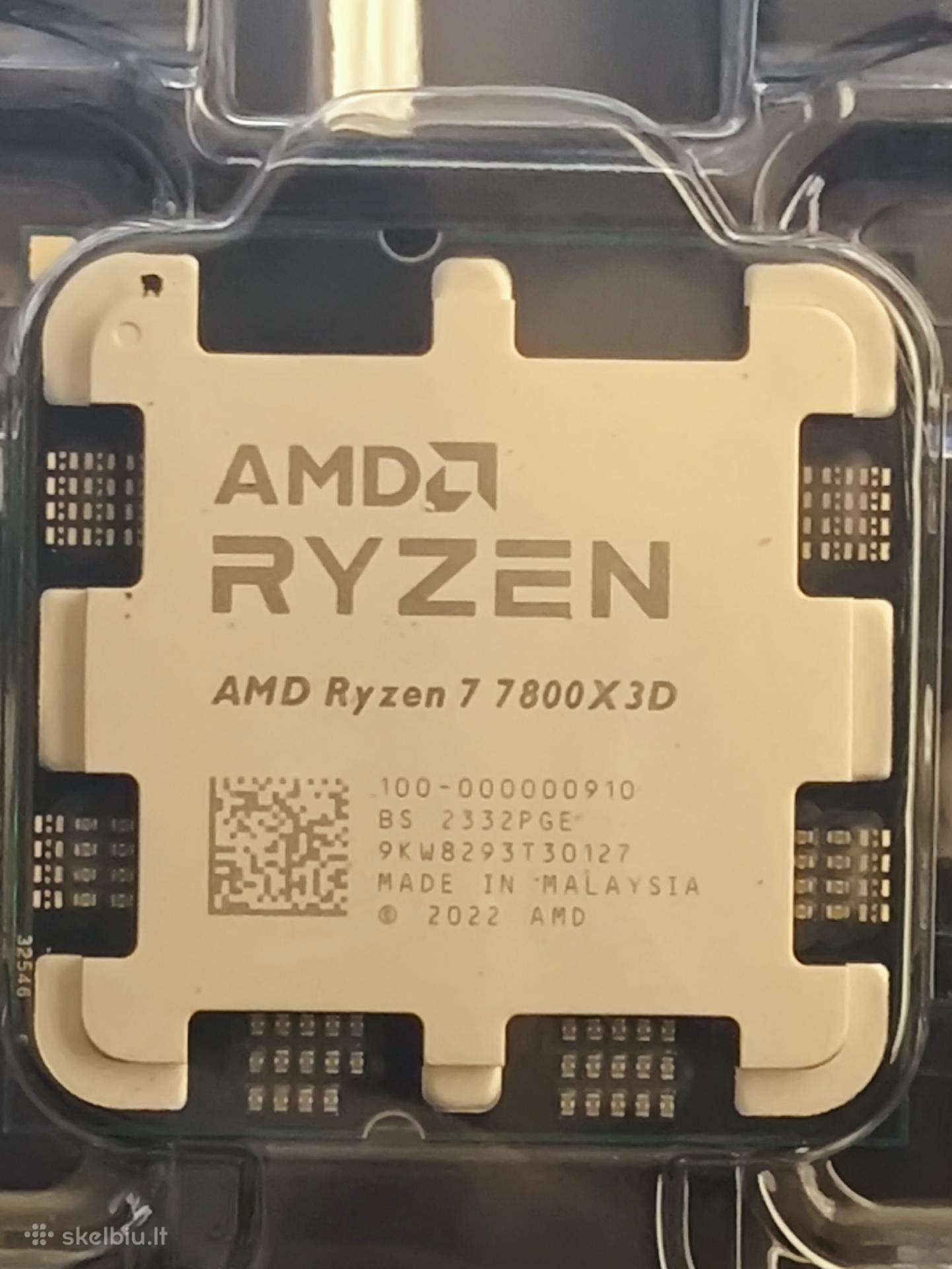 7800x3d am5 procesorius