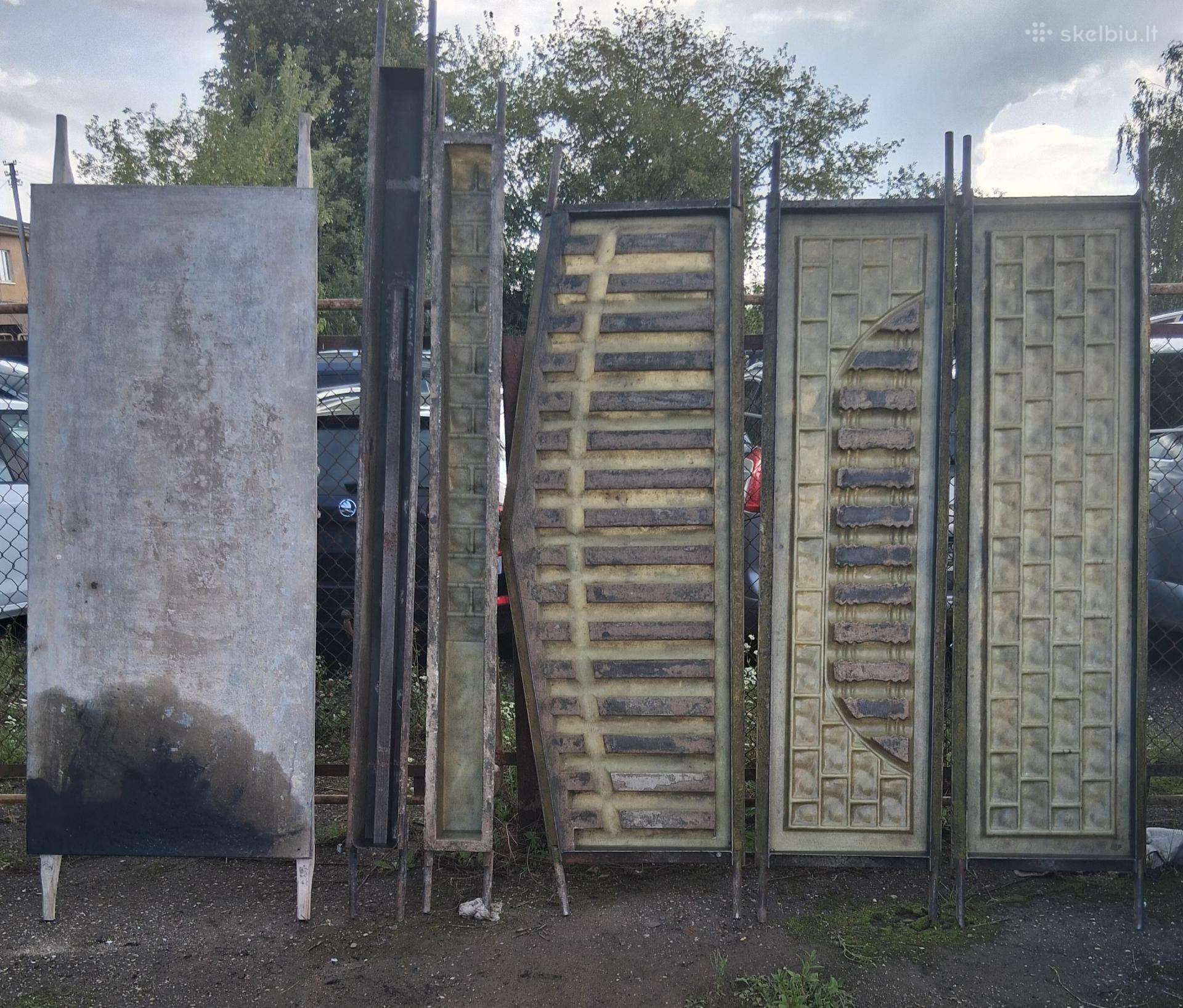 Betoninių tvorų gamybos įrangą