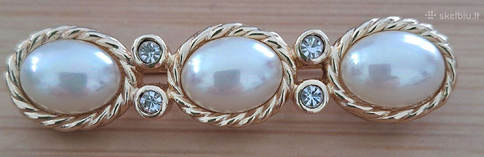 Originali vintažinė Christian Dior sagė (1980 m.)