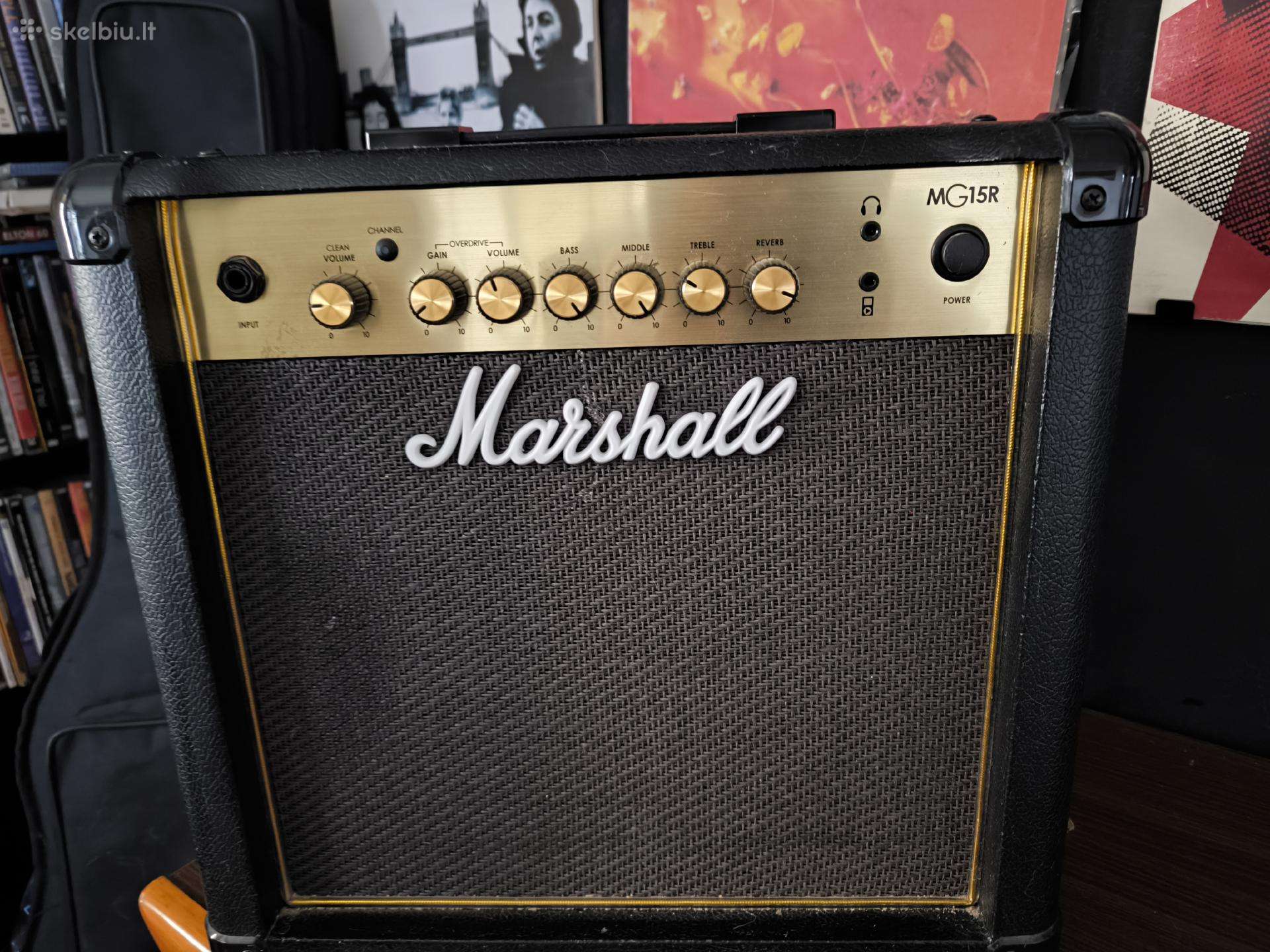 ): Gitarinis kombop stiprintuvas Marshall Mg15r (1