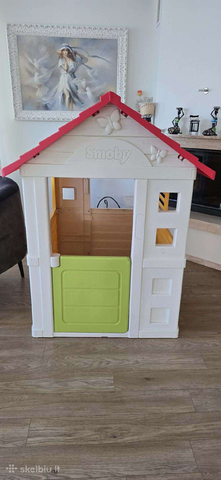 Žaidimų namelis Smoby ir čiuožykla