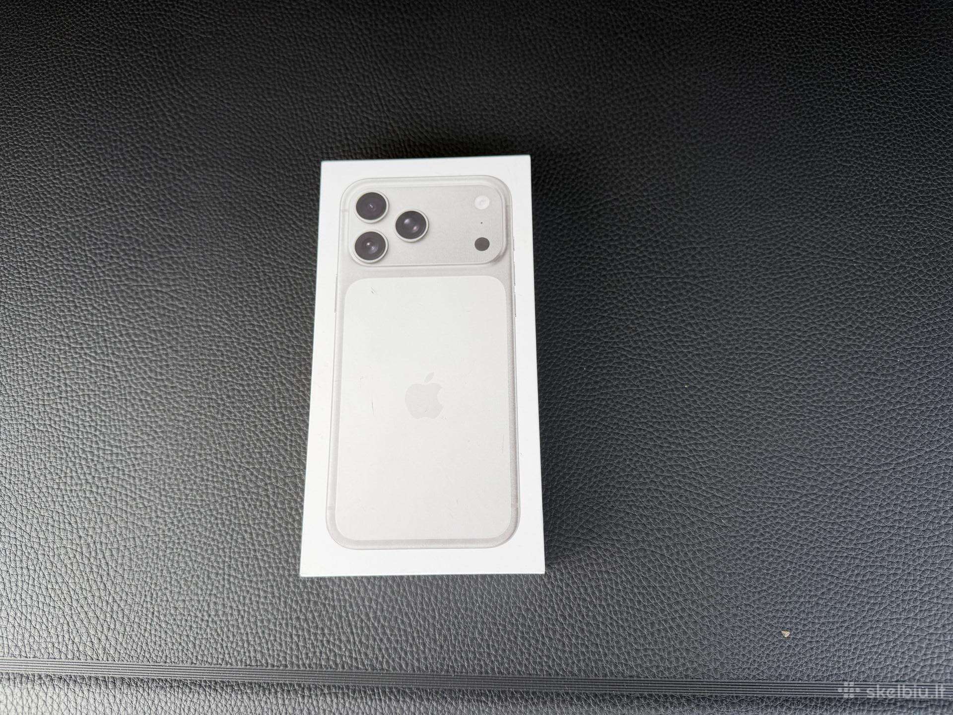 Naujas Apple iPhone 17 Pro Max 256gb Sulver
