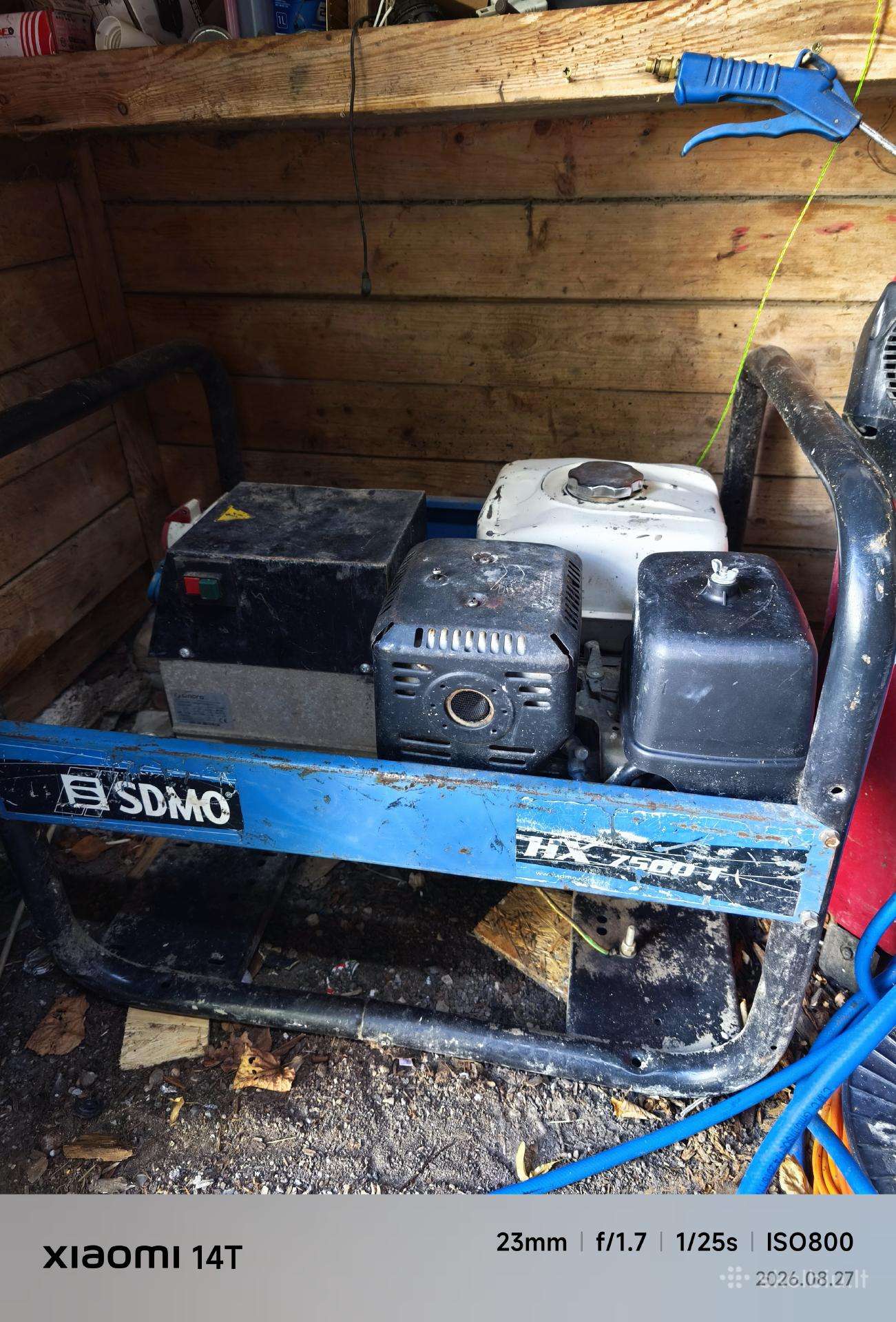 Parduodu elektros generatoriu Sdmo 7,5 Kw