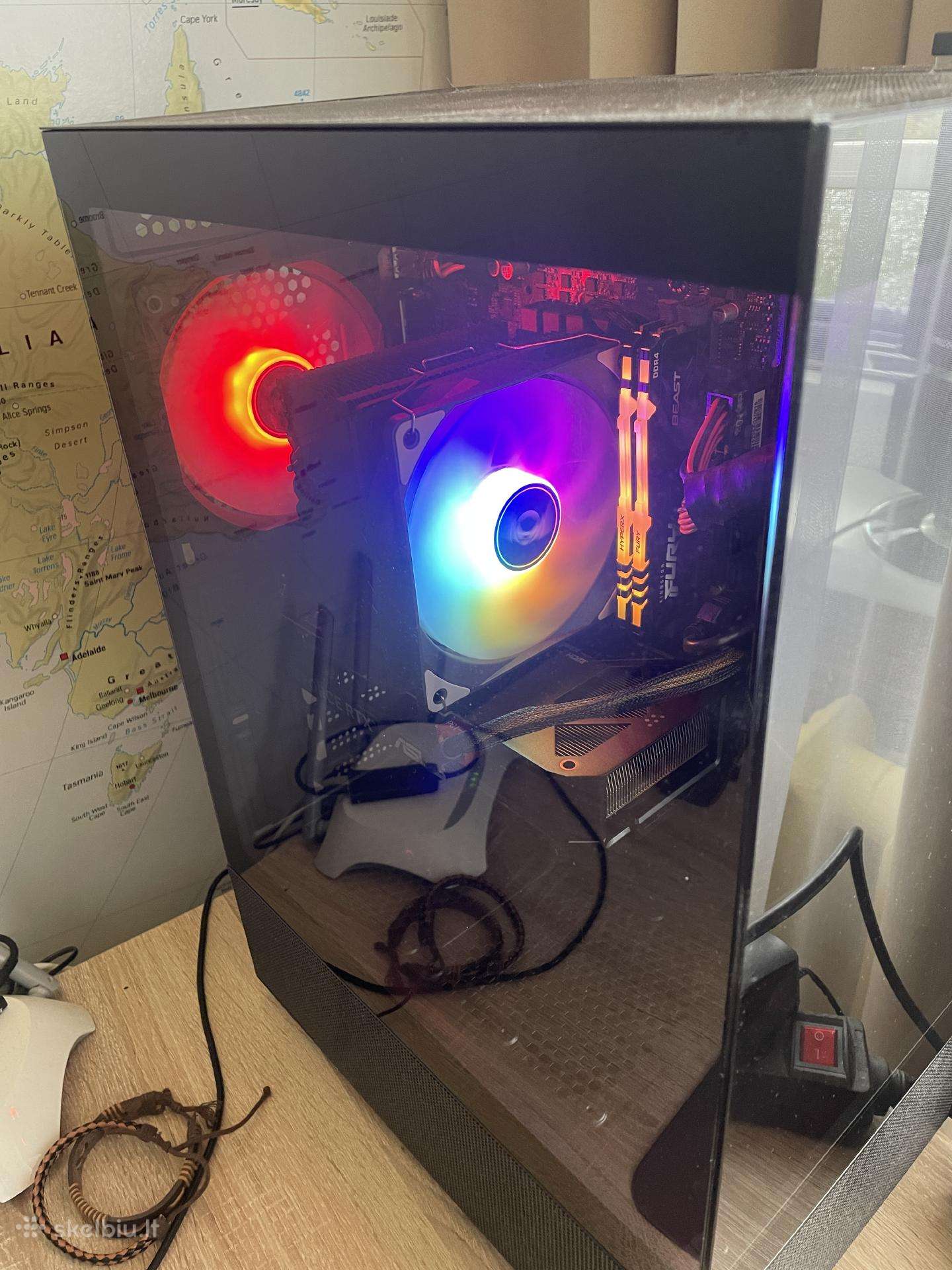 Kompiuteris. Rtx 5060 Ti 8gb, I5 14400f