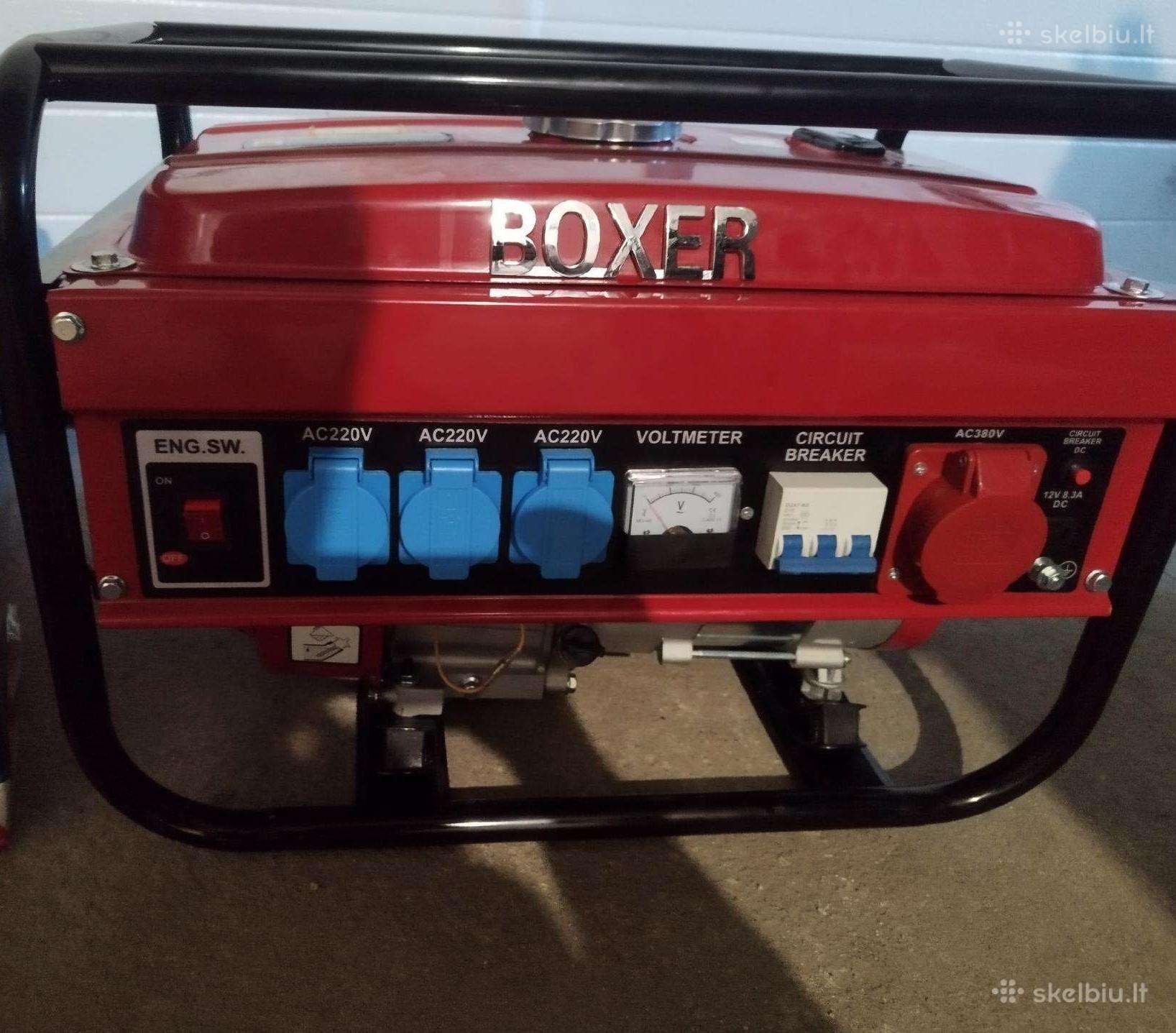 3-faz. el. generatorius Boxer, 3,5kw