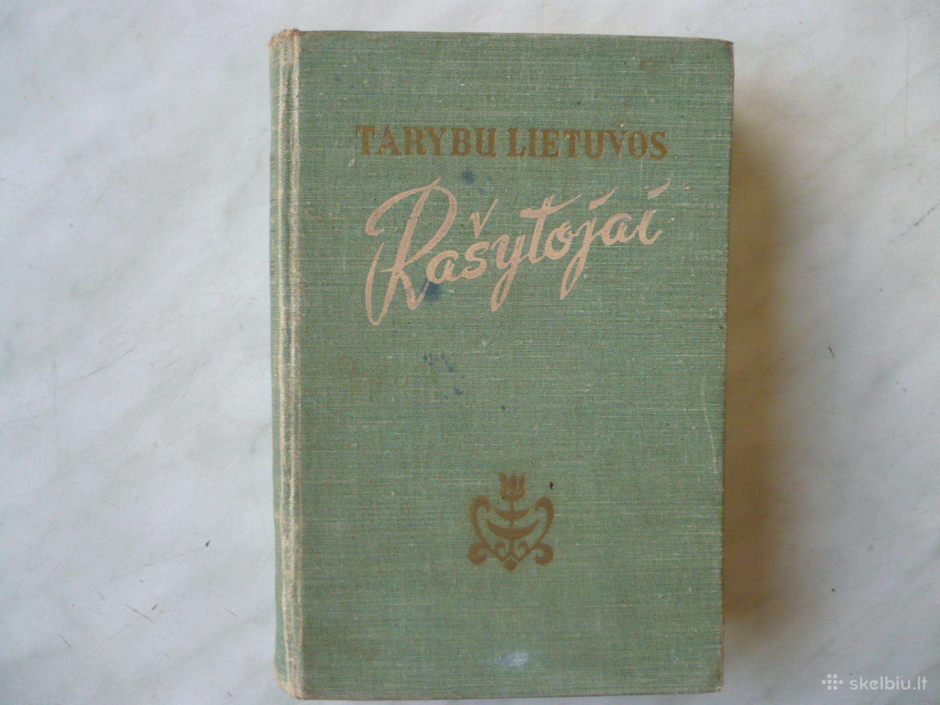 Tarybų Lietuvos rašytojai 1957m