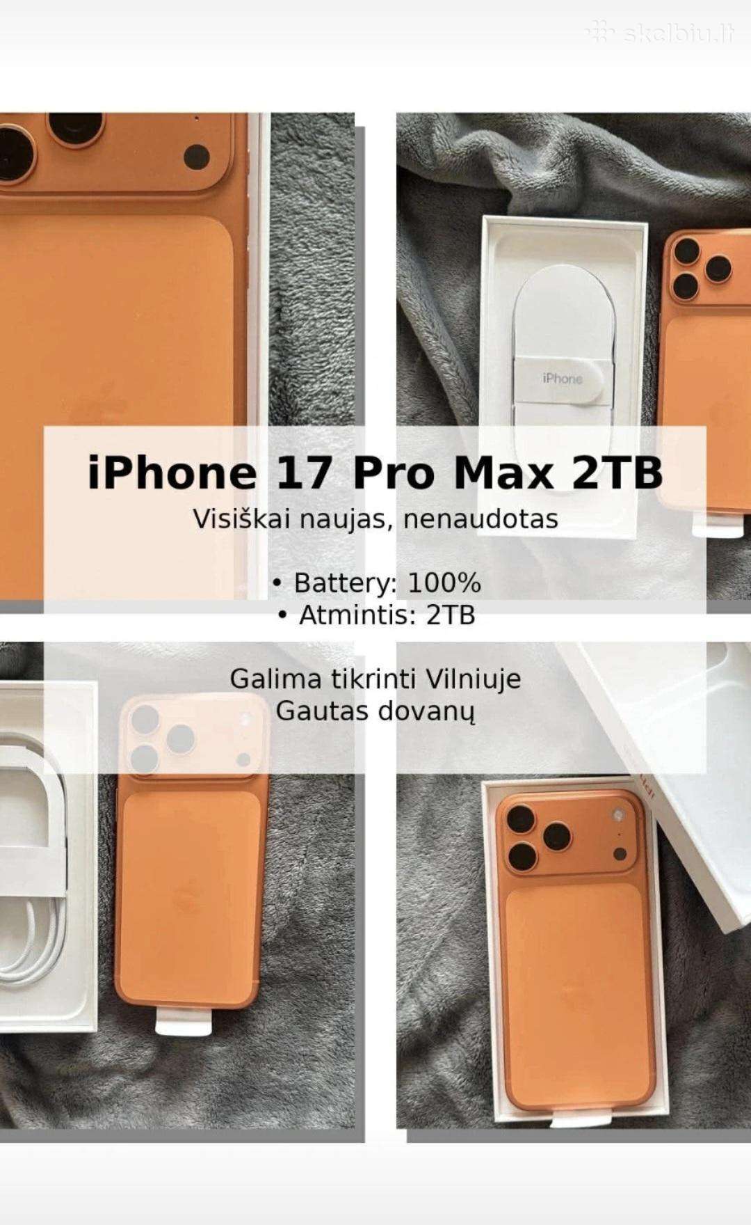 iPhone 17 Pro Max 2gb