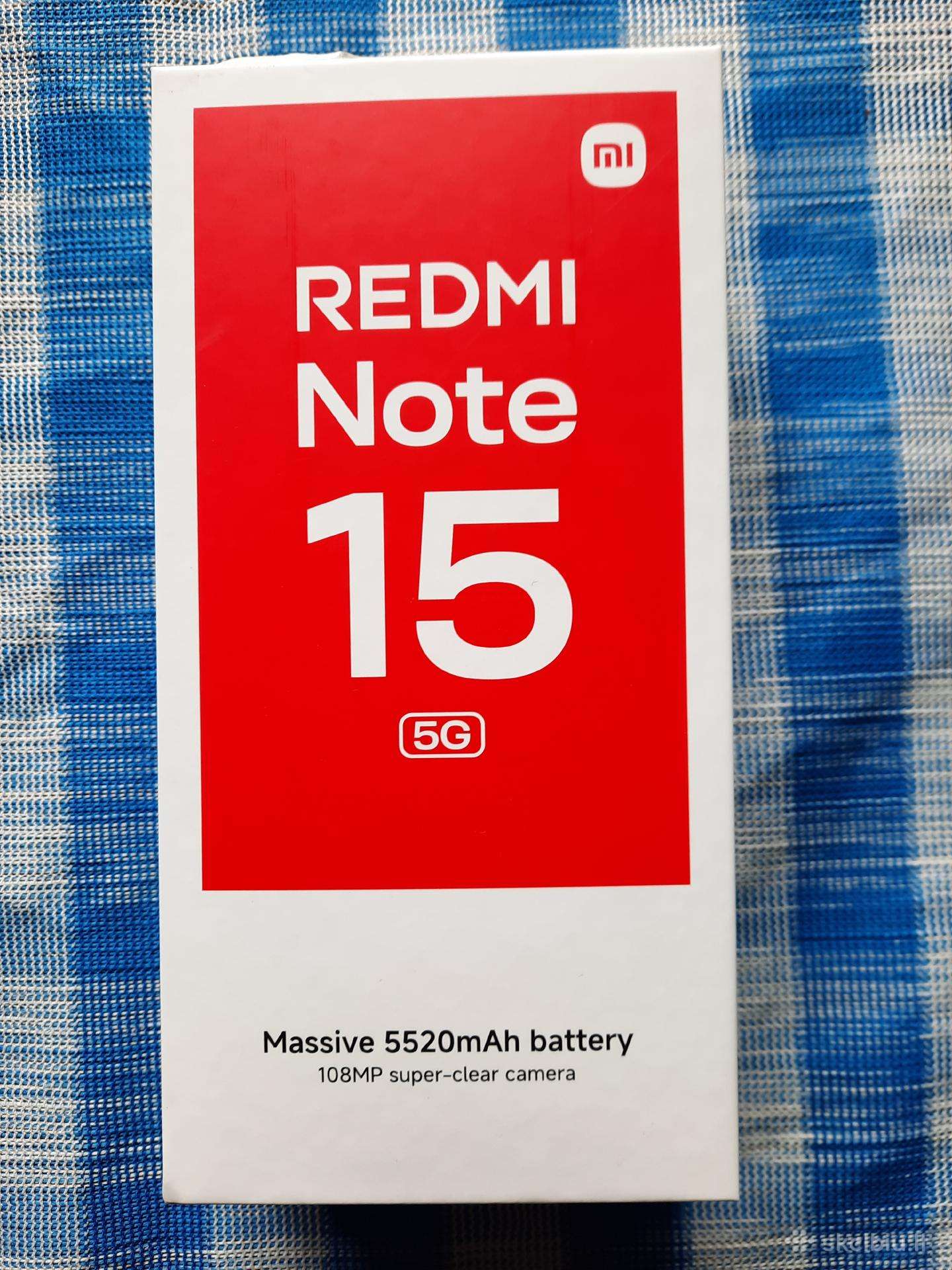 Xiaomi Redmi Note15.256gb.5G.naujas
