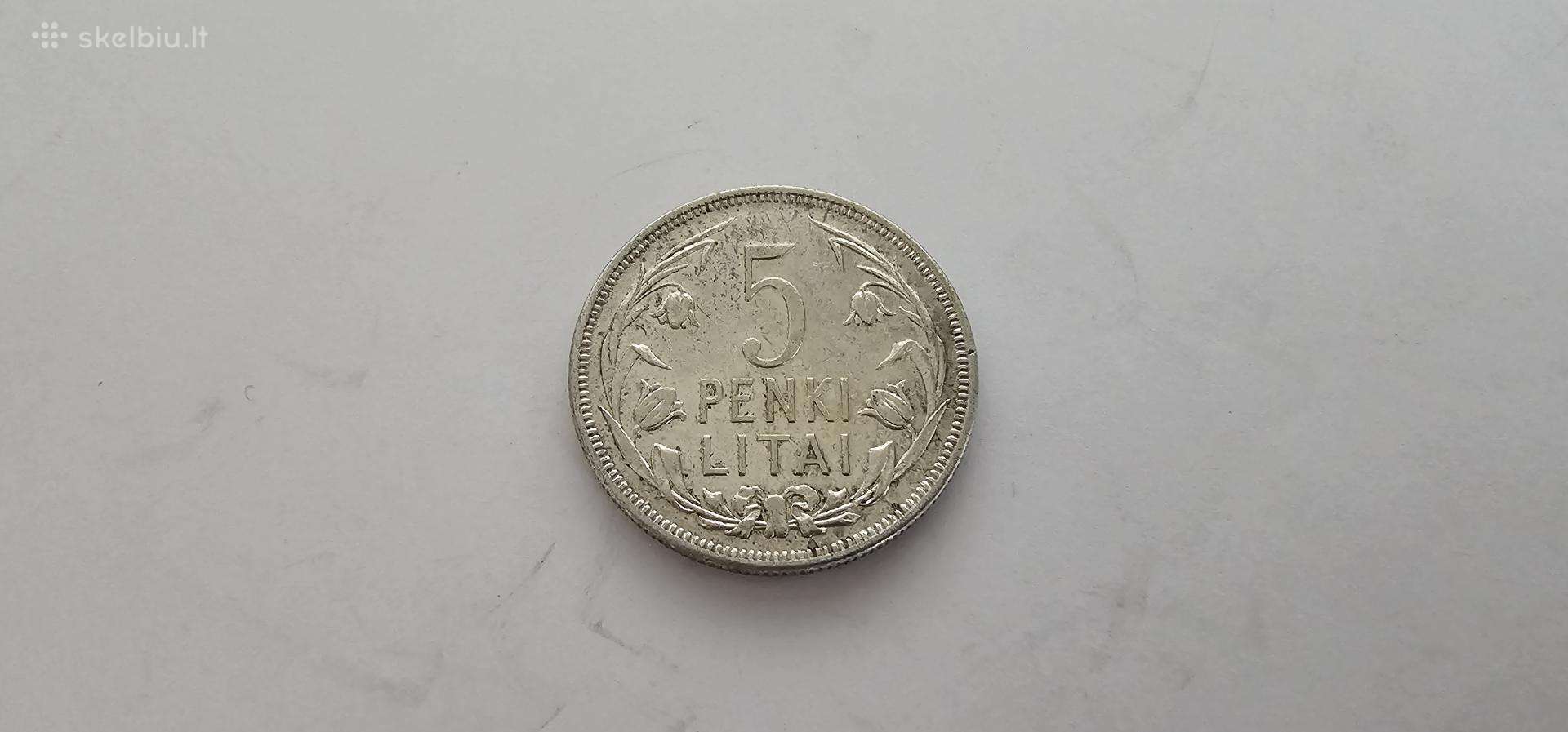1925 5 litai labai geros bukles