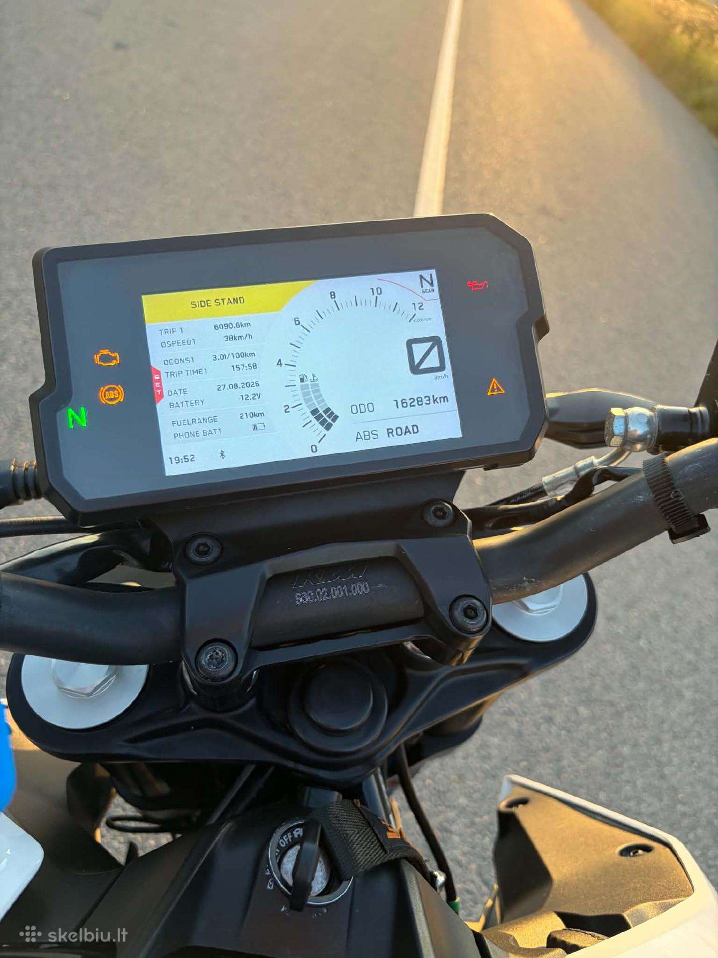 KTM Duke 125cc, street / classic