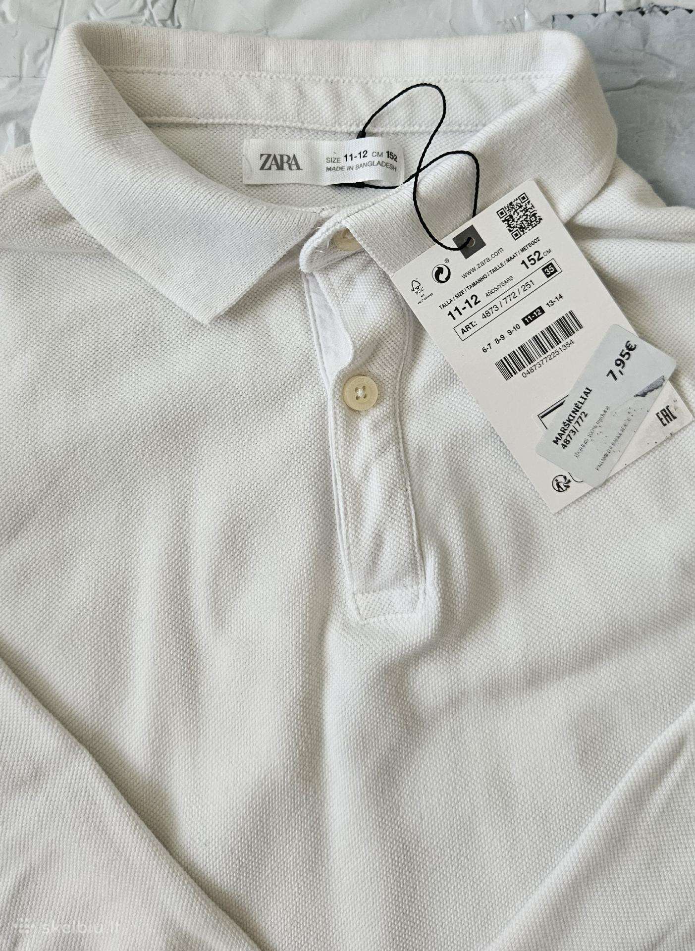 Polo marškinėliai Zara ilgomis r. Dydis-152