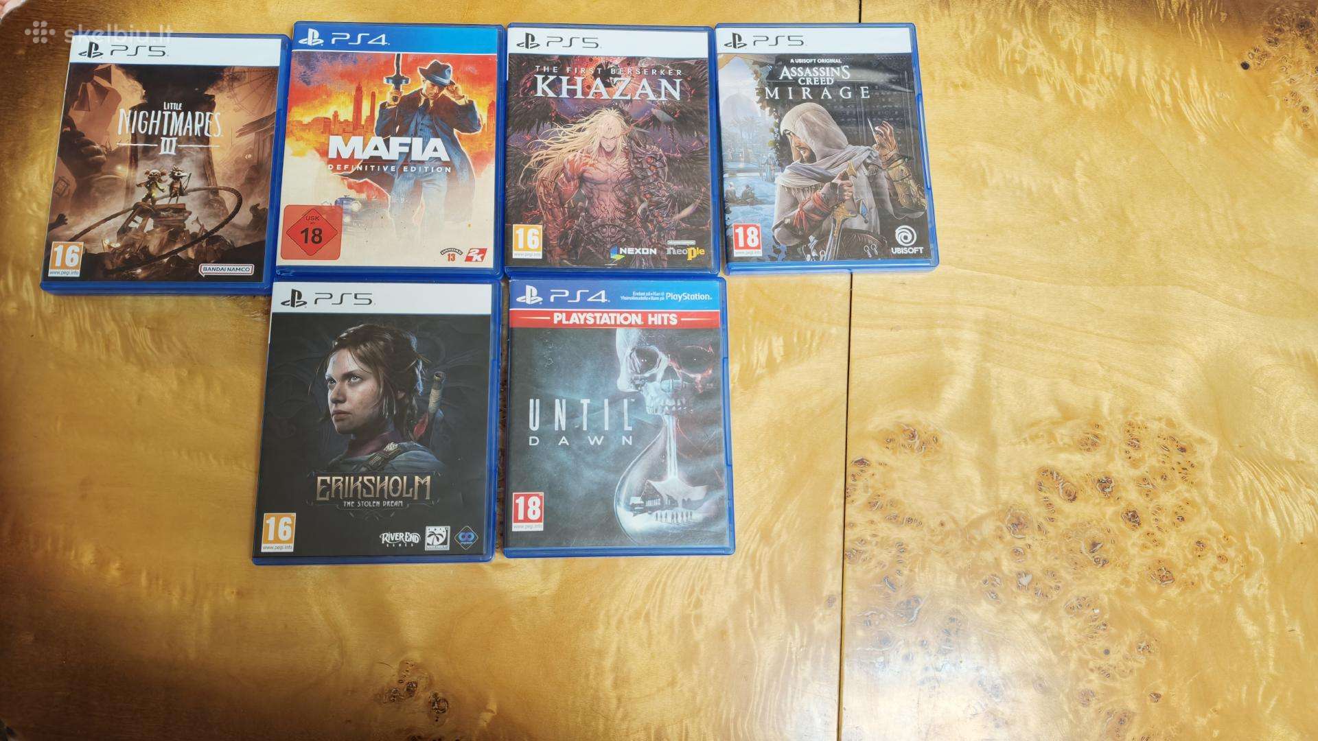 Ps5/ps4 žaidimai