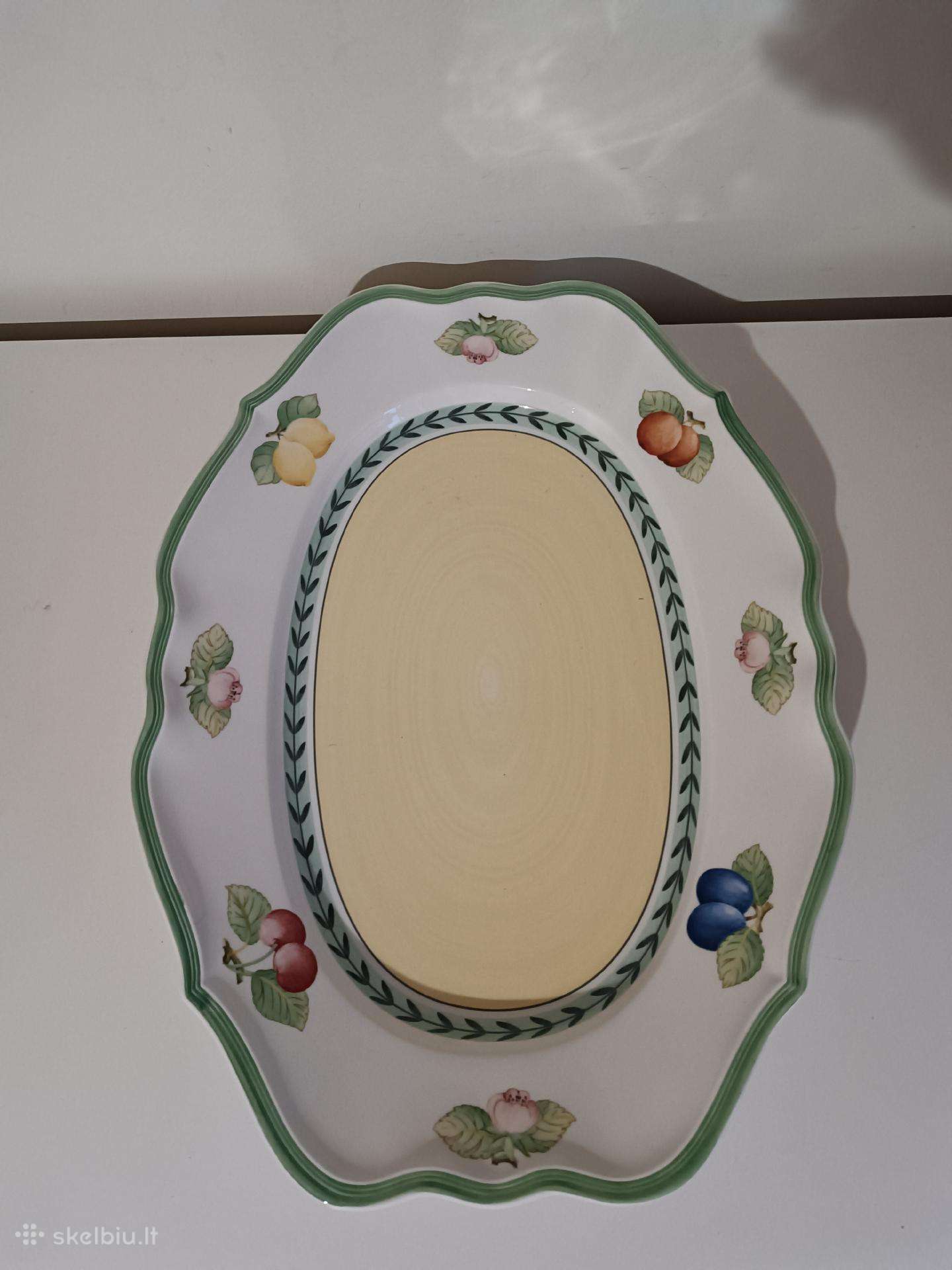 Vintažinė porcelianinė lėkštė Villeroy&boch