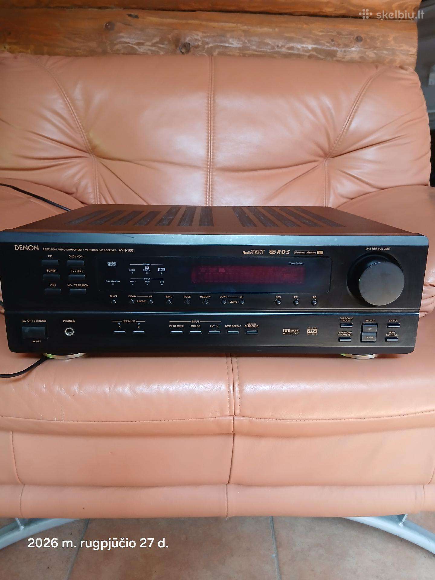 Denon Avr -1601 erdvinio garso sistema