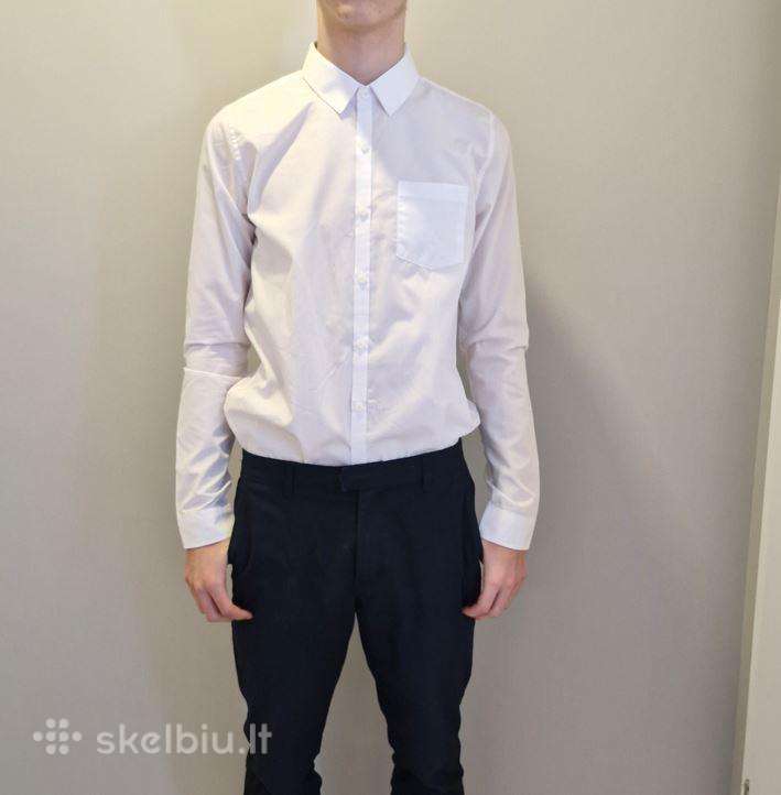 Balti Next marškiniai 182cm 17m