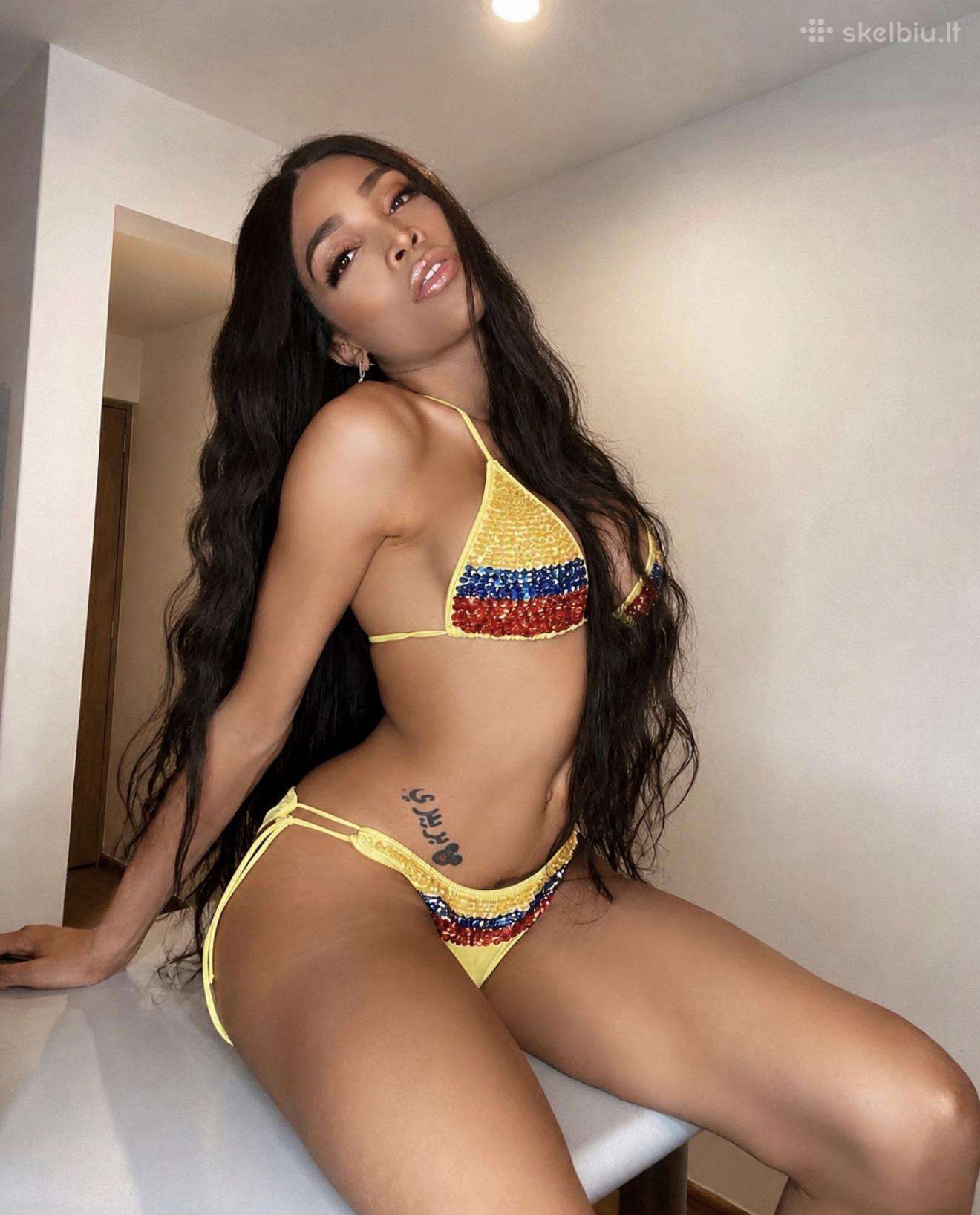 Latin transgender model