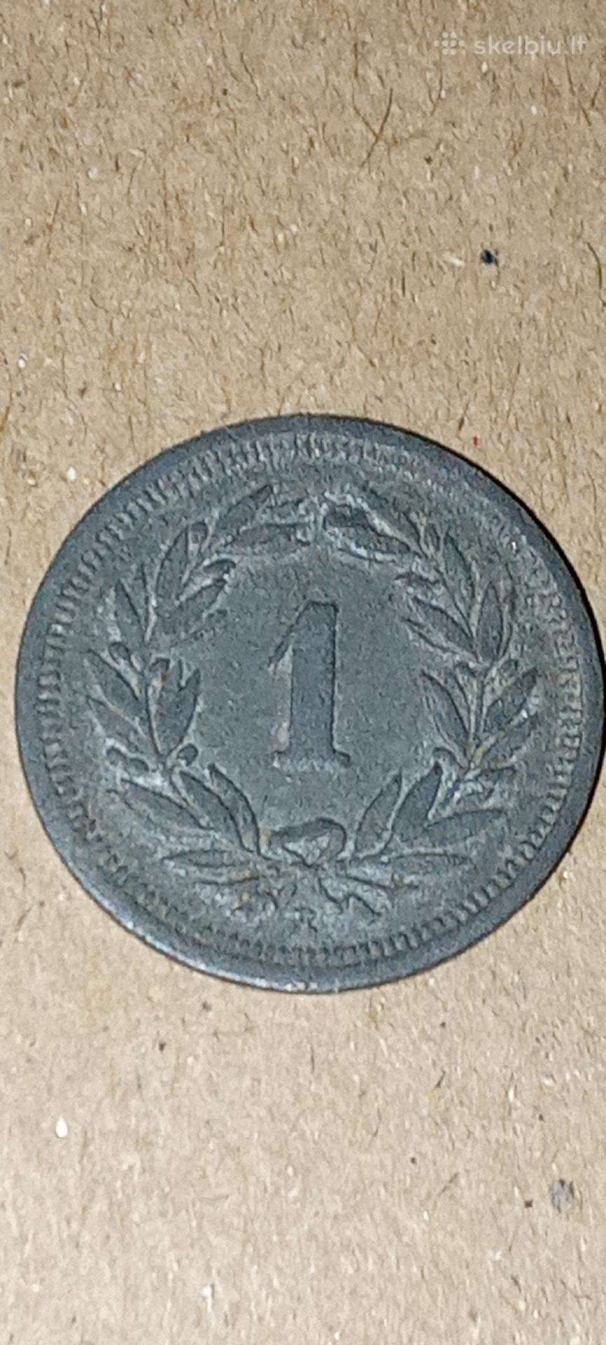 Šveicarija 1 rapenas 1942
