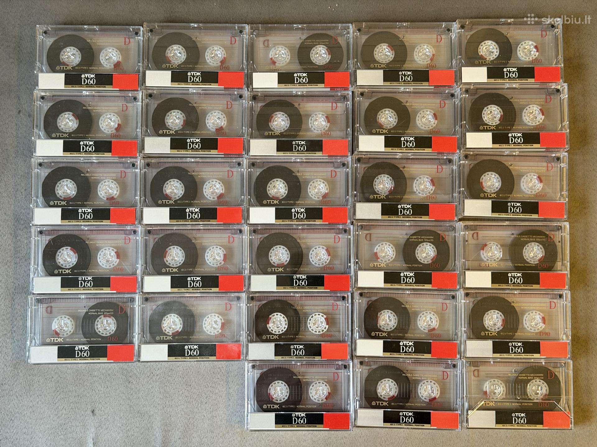 Tdk, Sony, Maxell, JVC